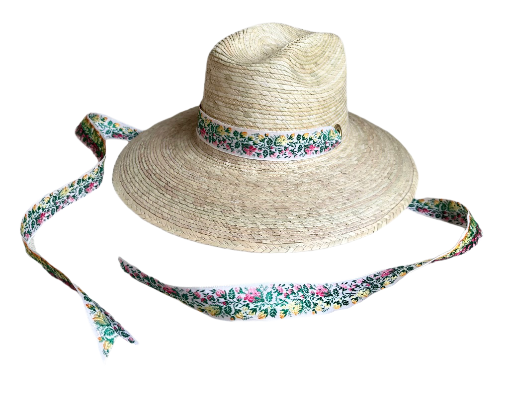 Rainbow Long Rosebud Vintage Ribbon - Long