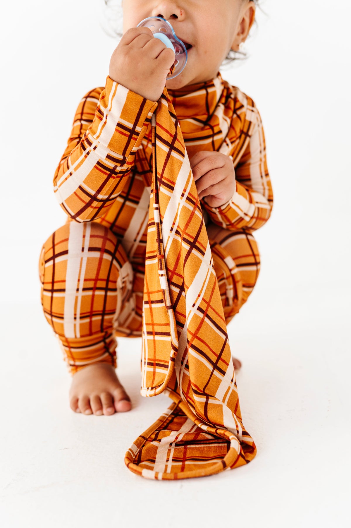Harvest Plaid Paci Lovey