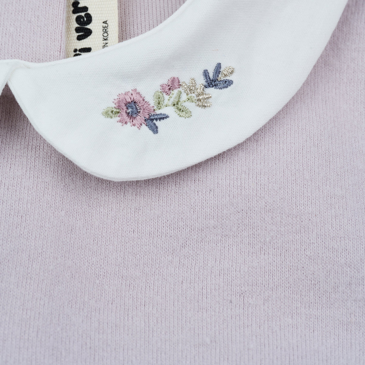 Camila White Collar Top