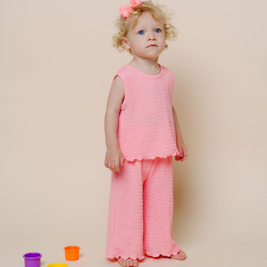 Amy Tank & Pull-on Set - Coral