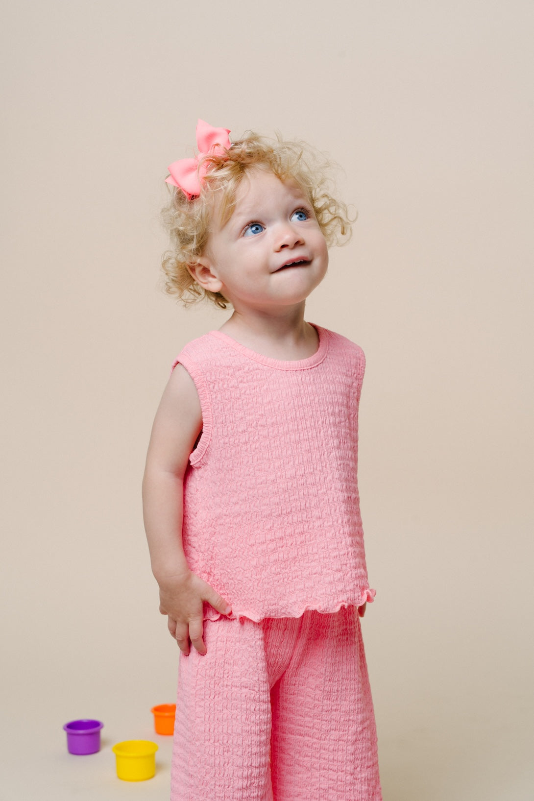 Amy Tank & Pull-on Set - Coral