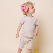 Berry Cotton Pj Set - Pink Floral