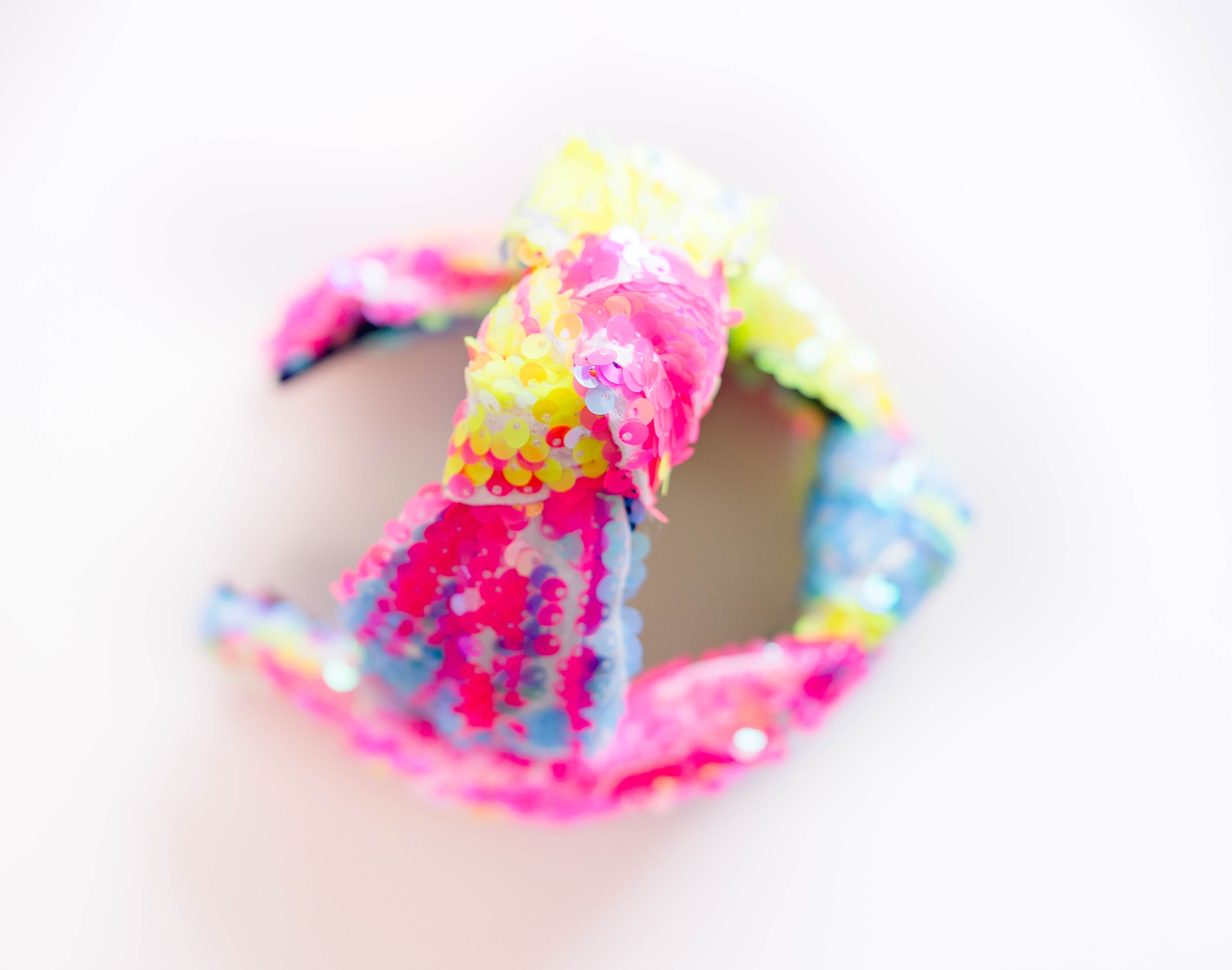 Beaded Headband - Neon Lites