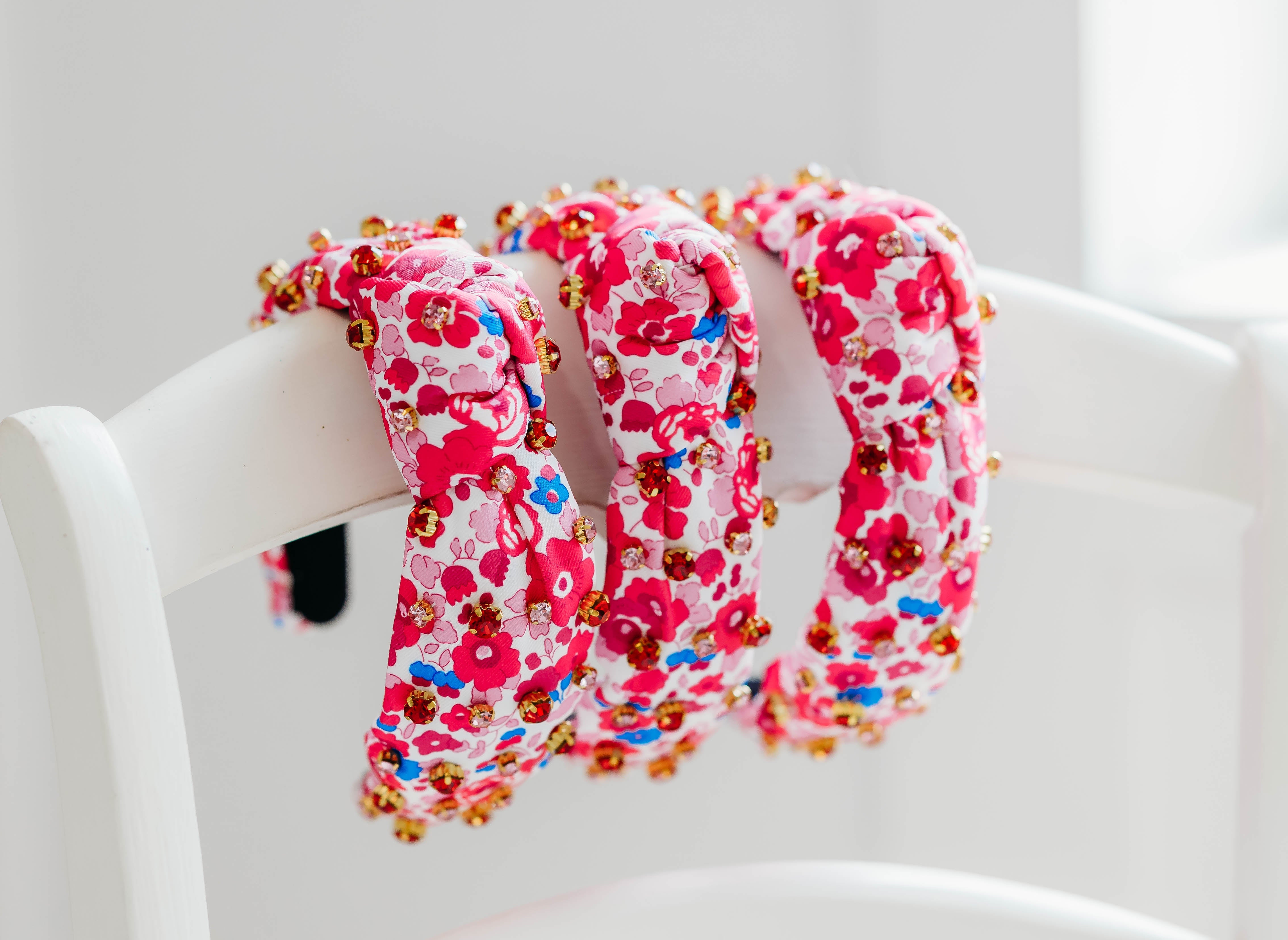 Beaded Headband - Beautiful Blooms