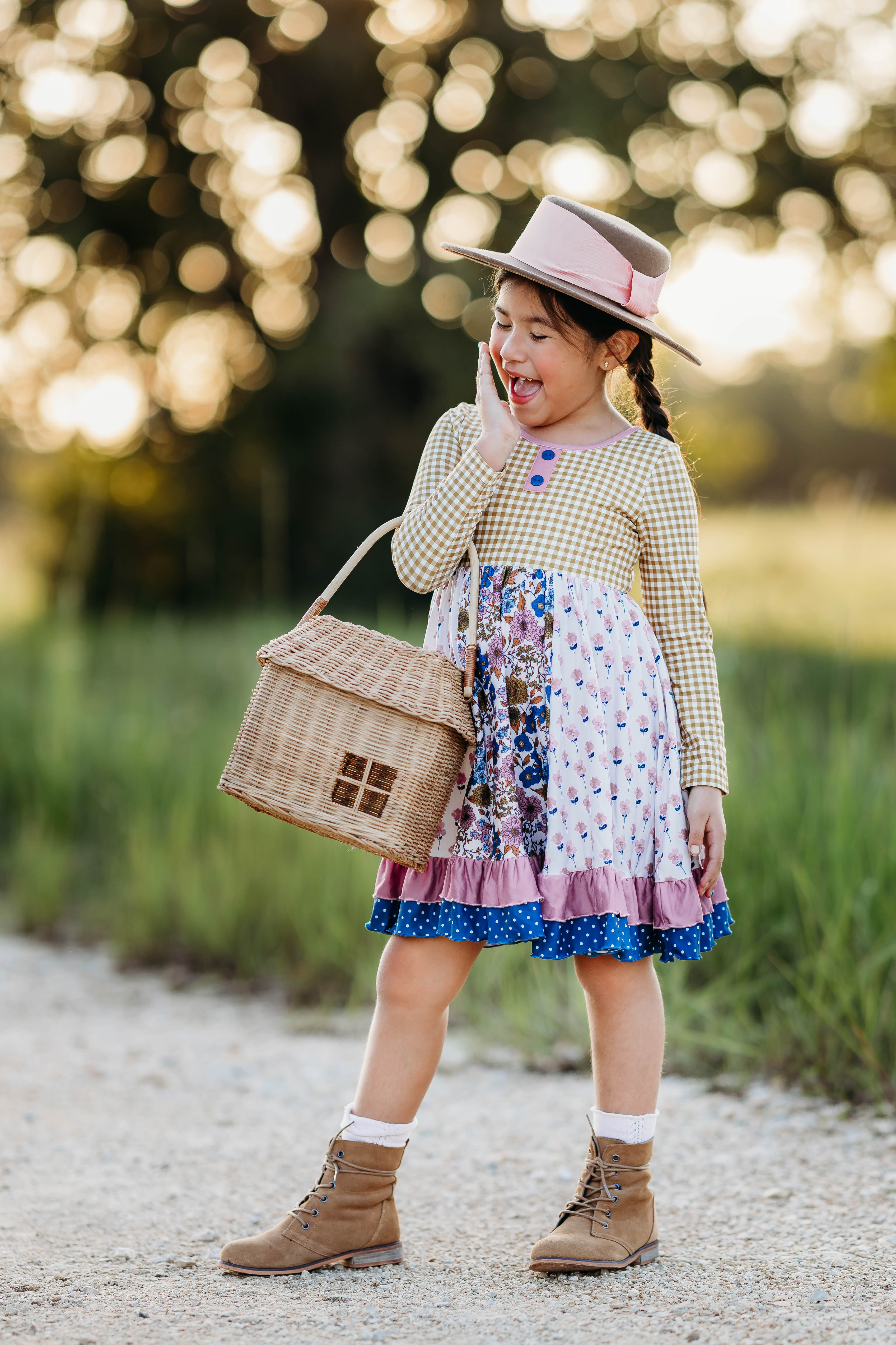 Kate Knit Dress - Violet Fields