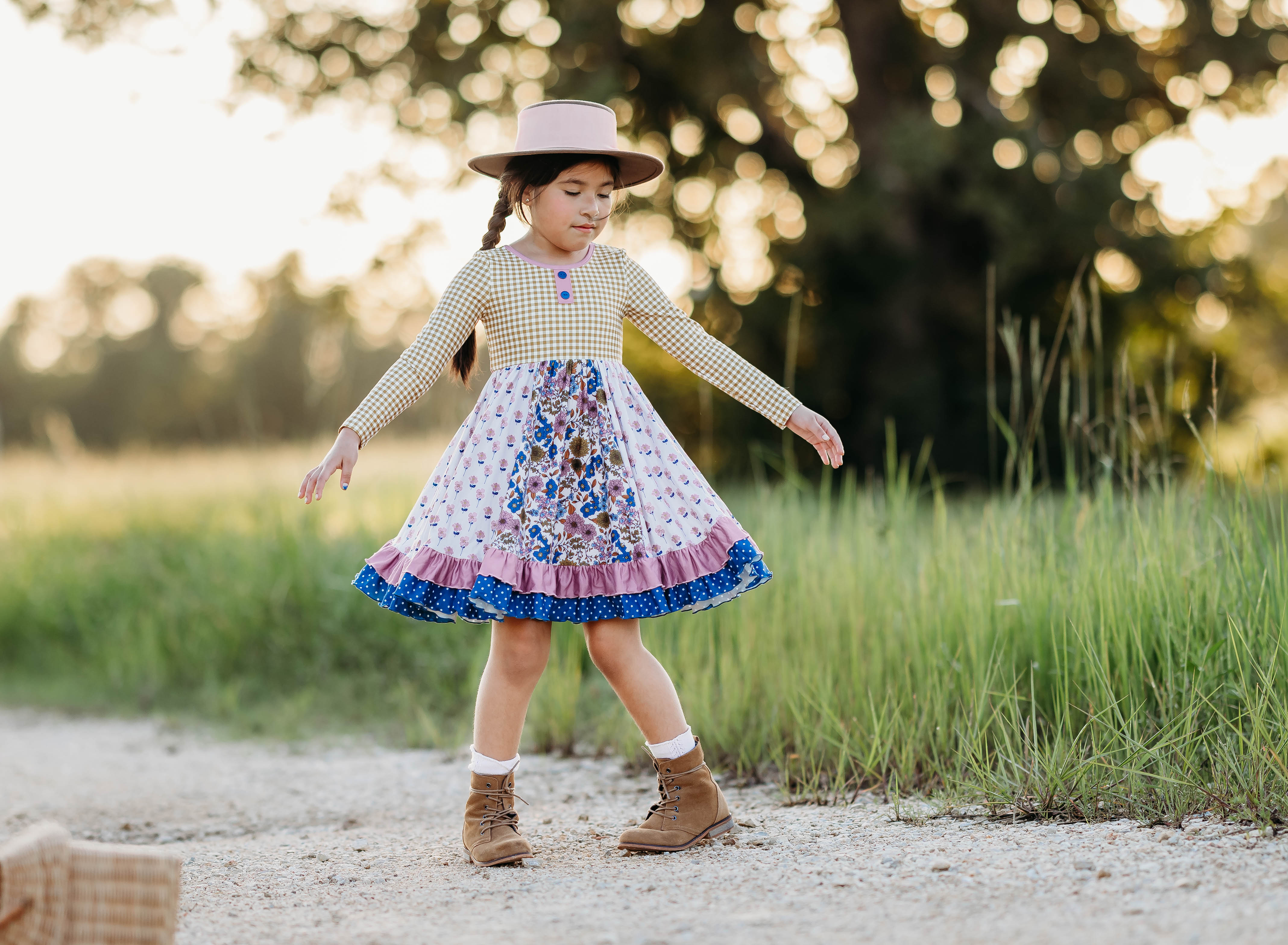 Kate Knit Dress - Violet Fields