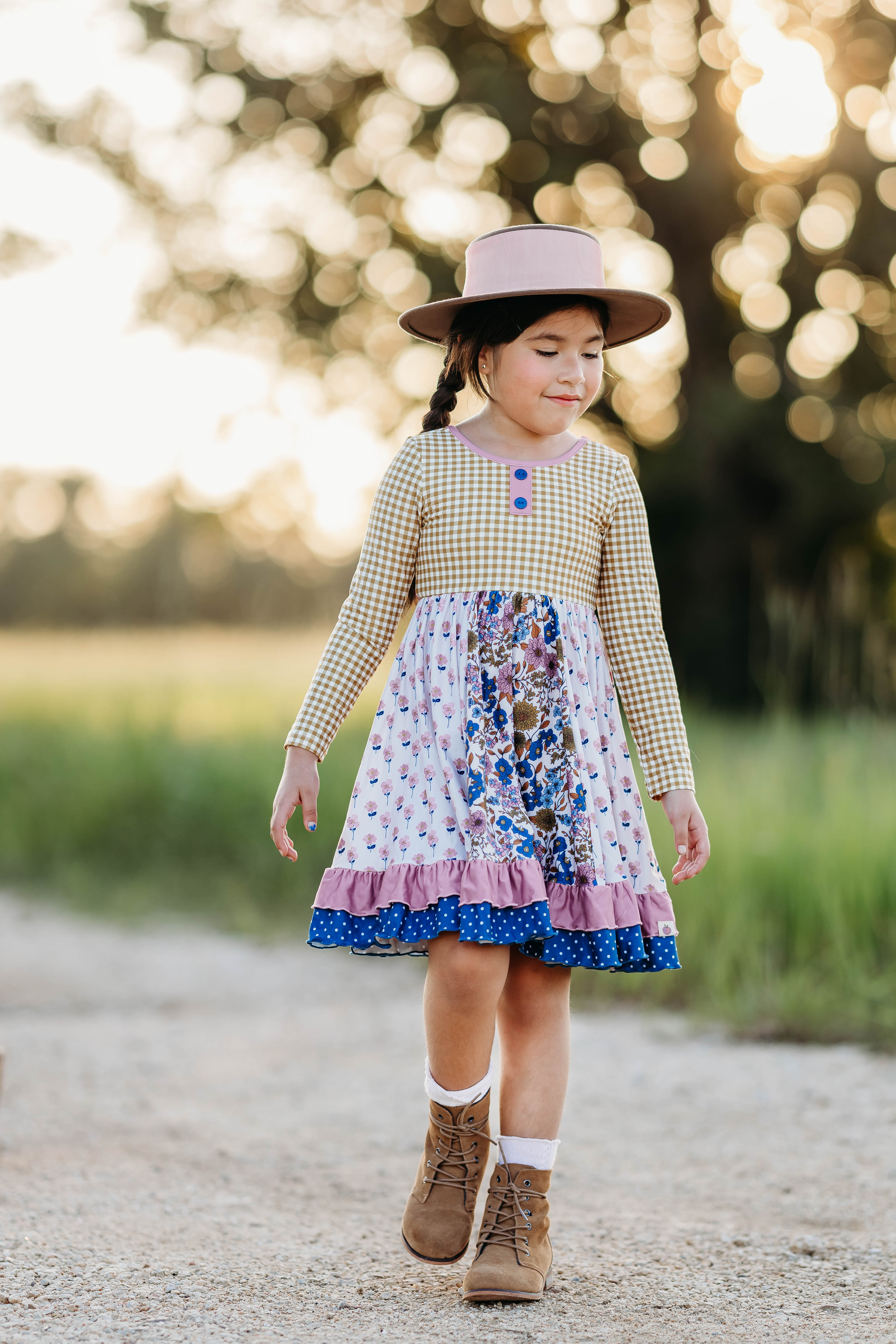 Kate Knit Dress - Violet Fields