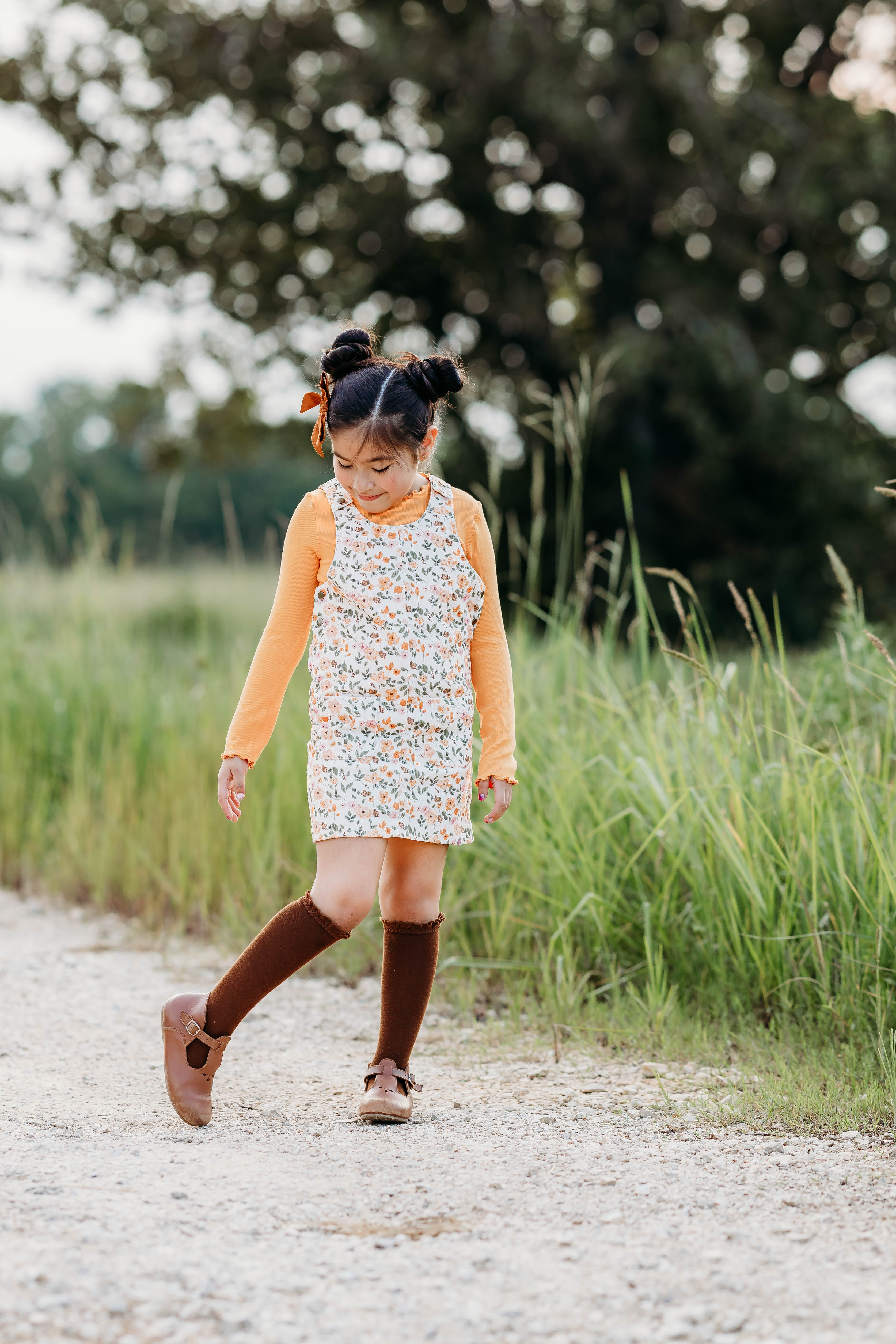 Parker Corduroy Jumper Set - Harvest Bloom