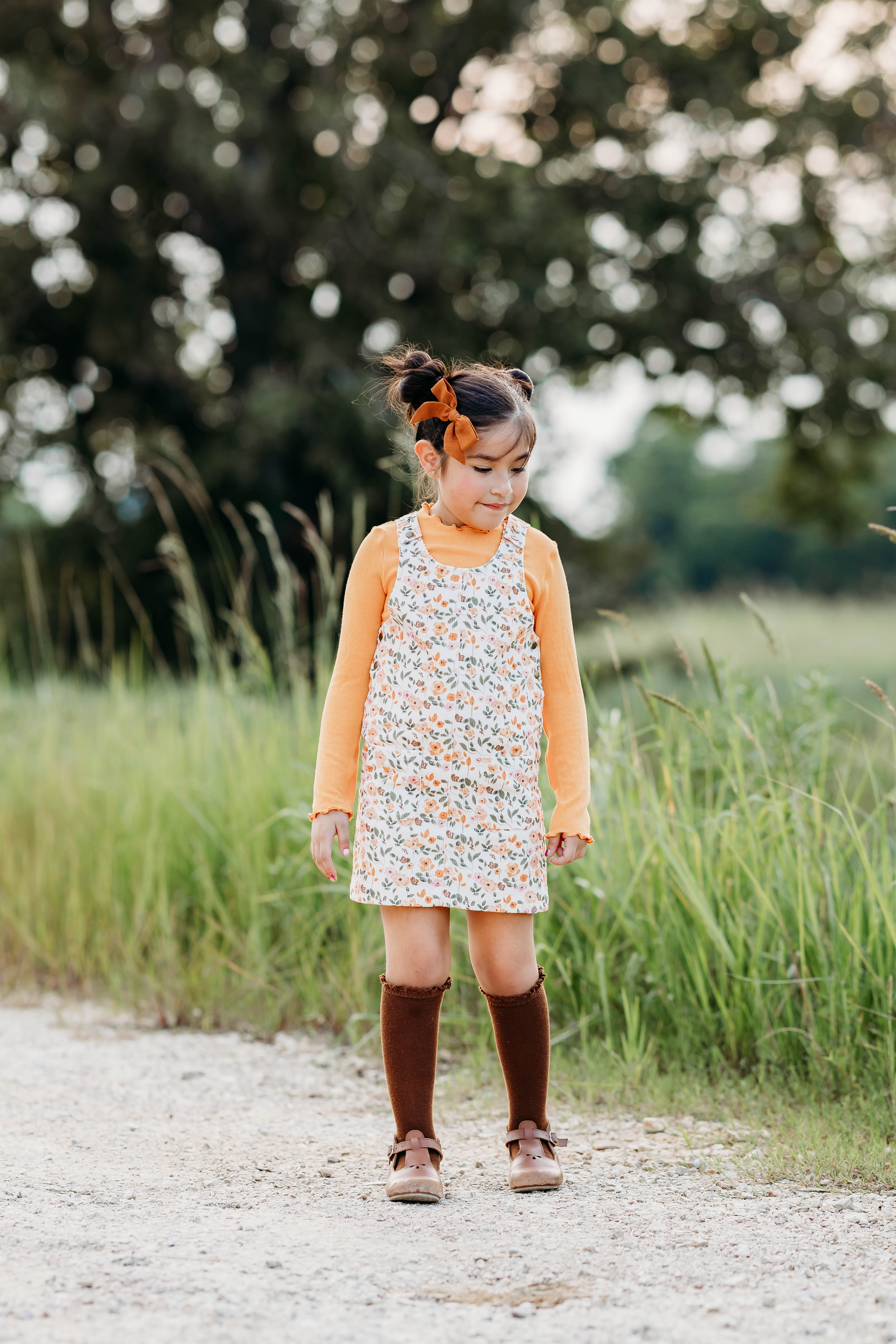 Parker Corduroy Jumper Set - Harvest Bloom