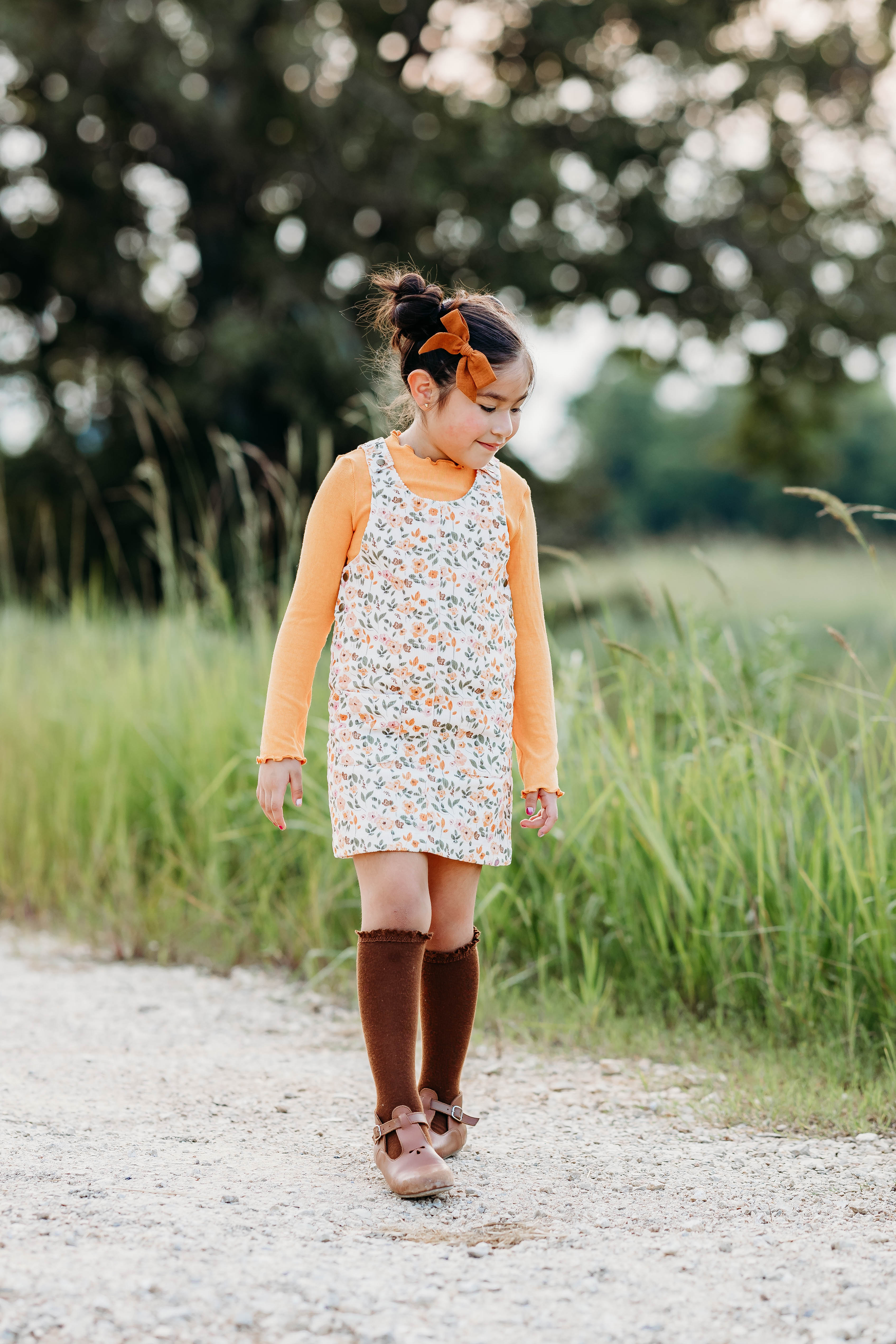 Parker Corduroy Jumper Set - Harvest Bloom