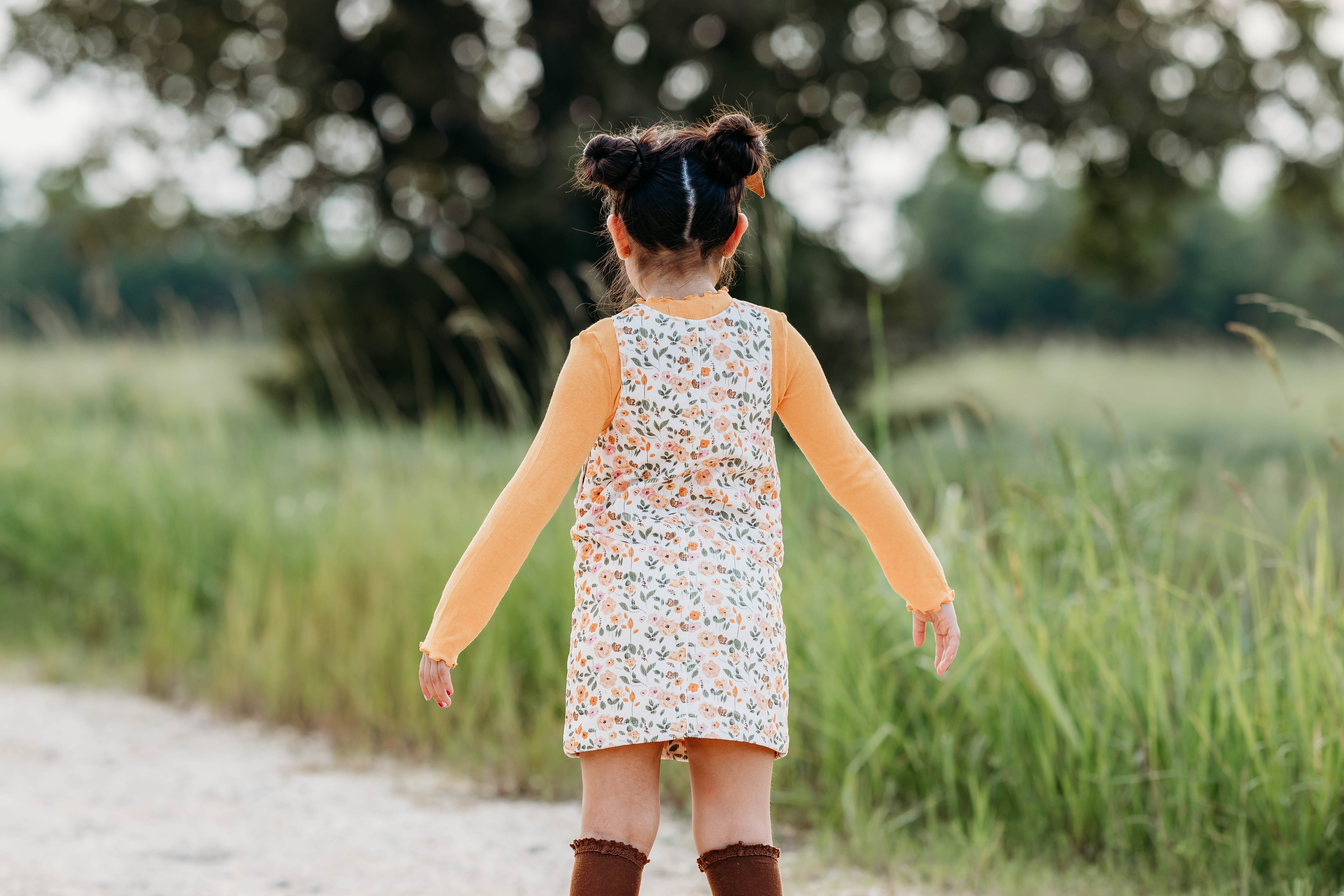 Parker Corduroy Jumper Set - Harvest Bloom