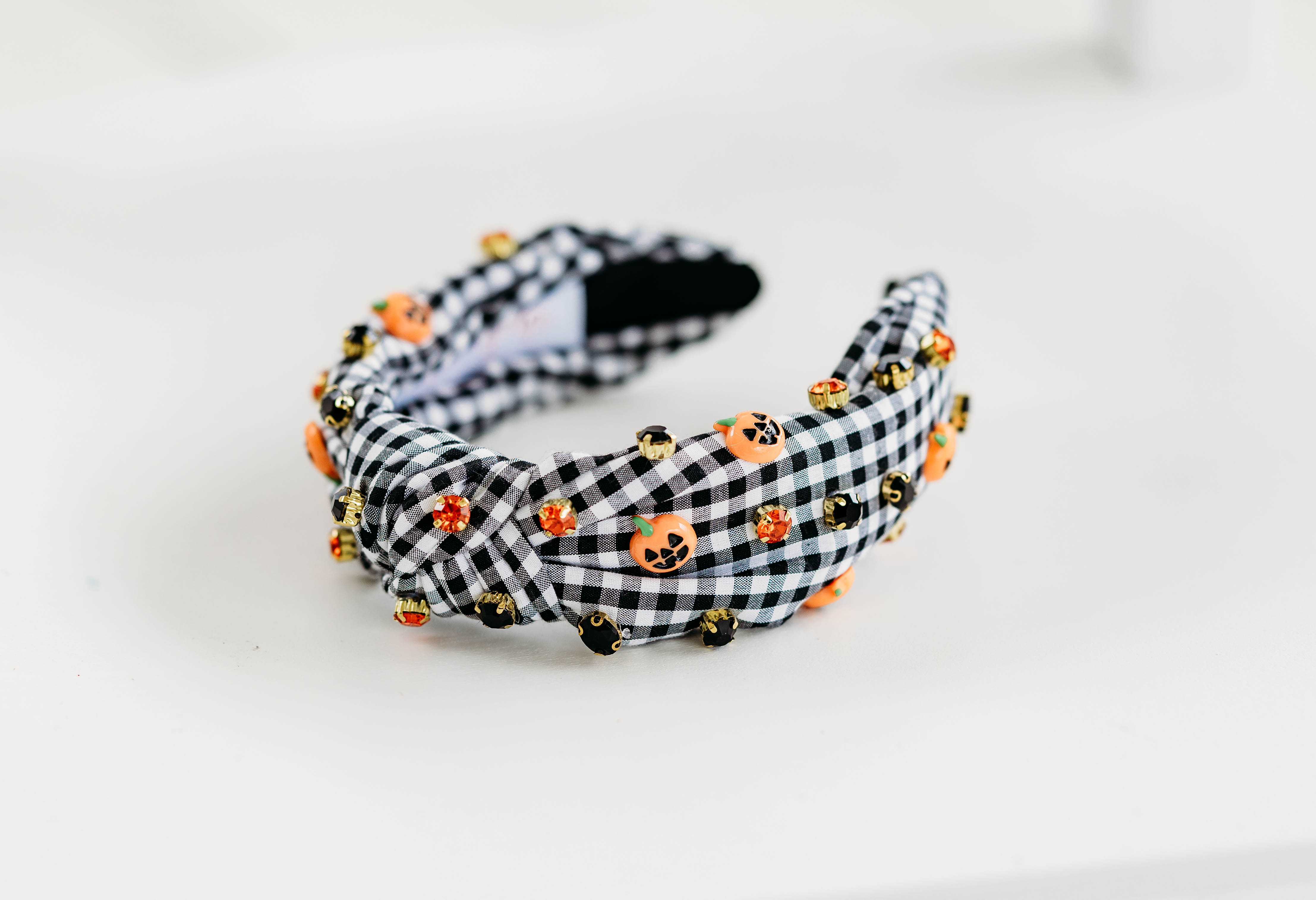 Spooktacular Hauntband (smaller Gingham)