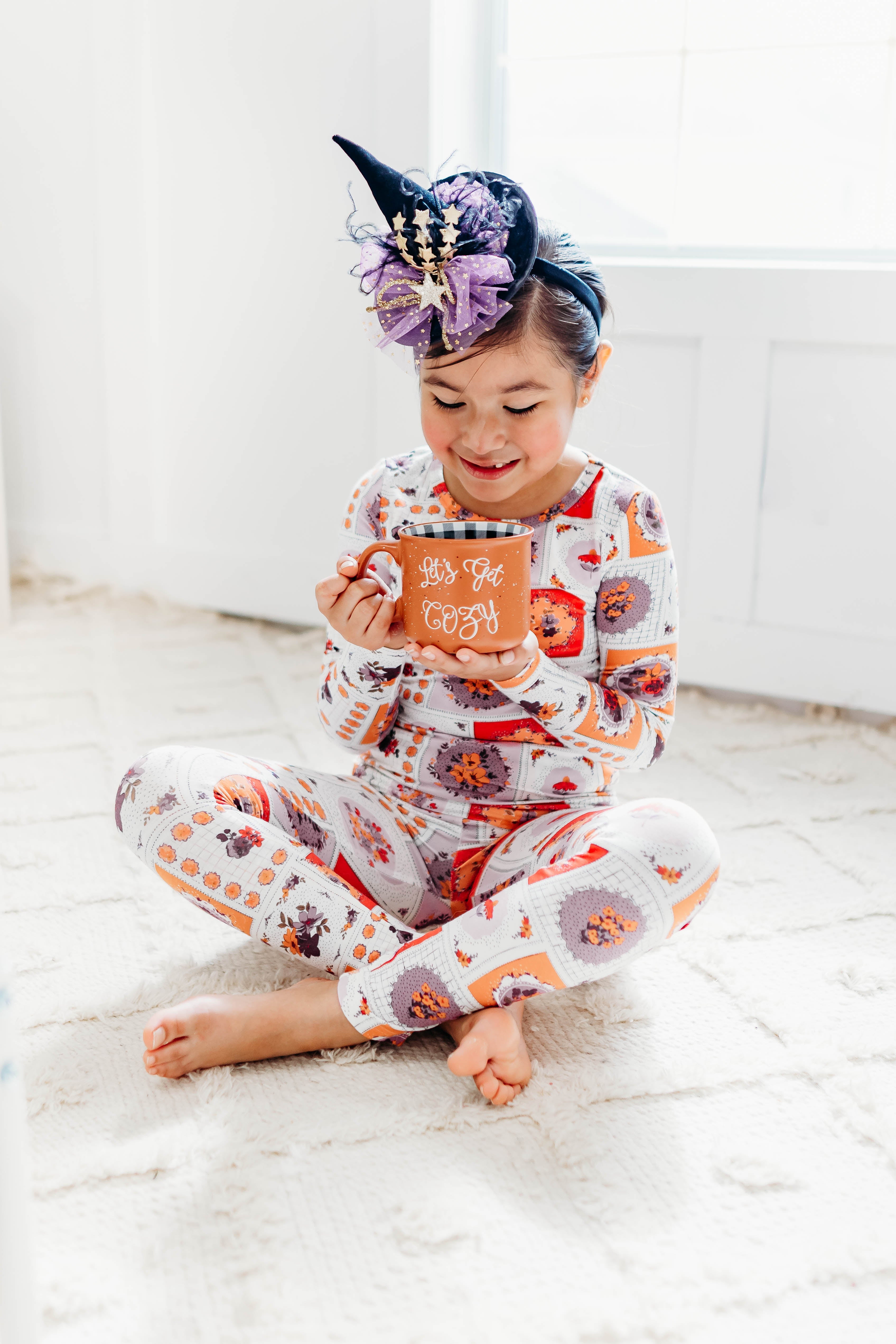 Loungewear Set - Patchwork Peonies