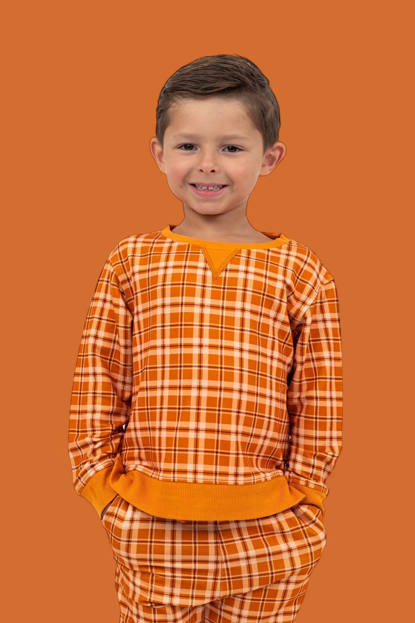 Cider Plaid Dream Pullover