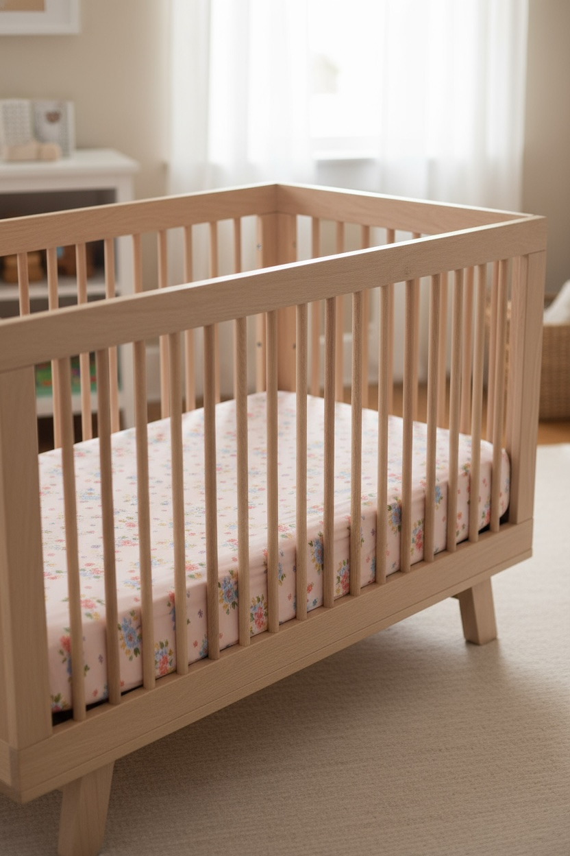 Blush Bloom (crib Sheet)