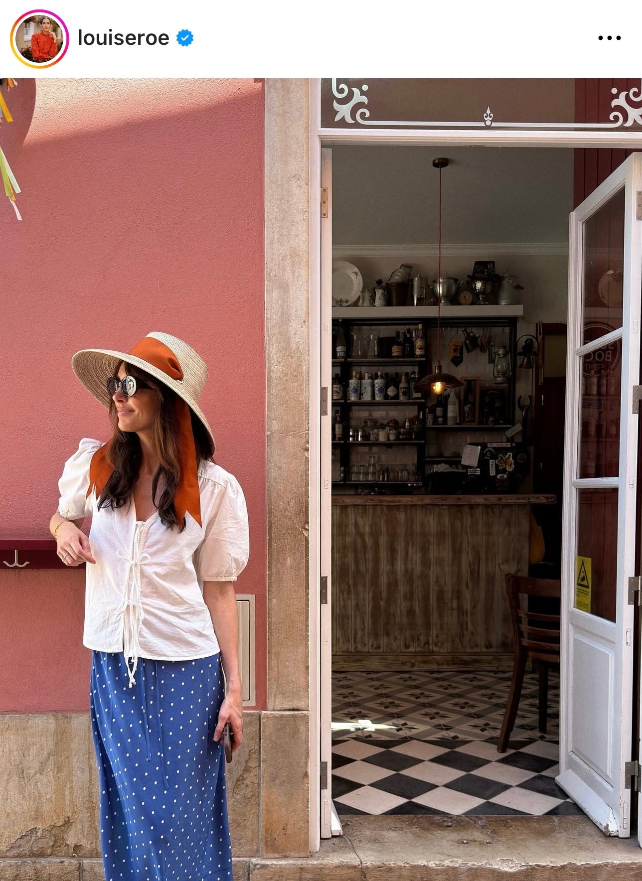 Wildflower Sun Hat - Coral Wide & Short Grosgrain Ribbon