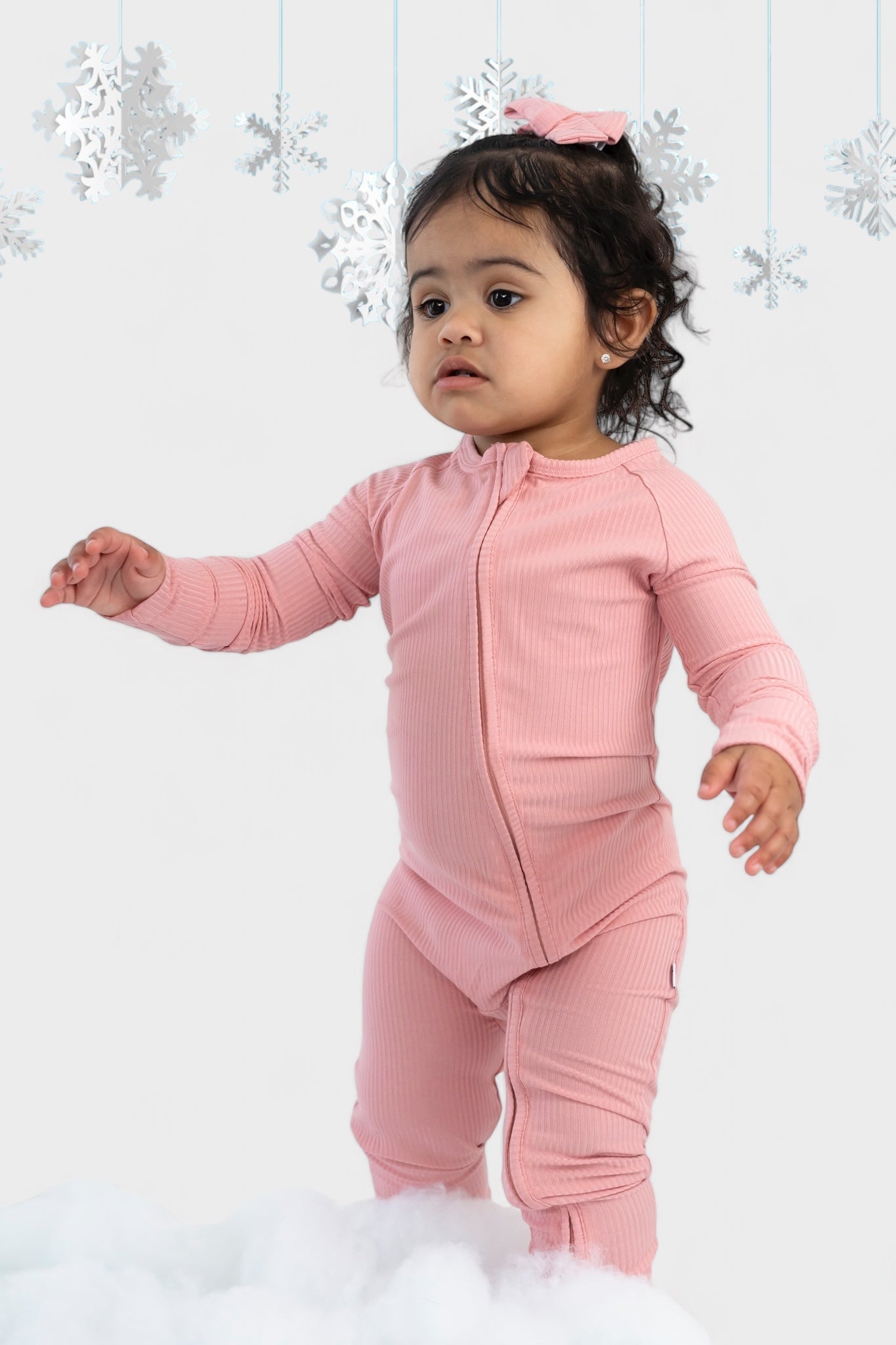 Mauve Rib Dream Romper