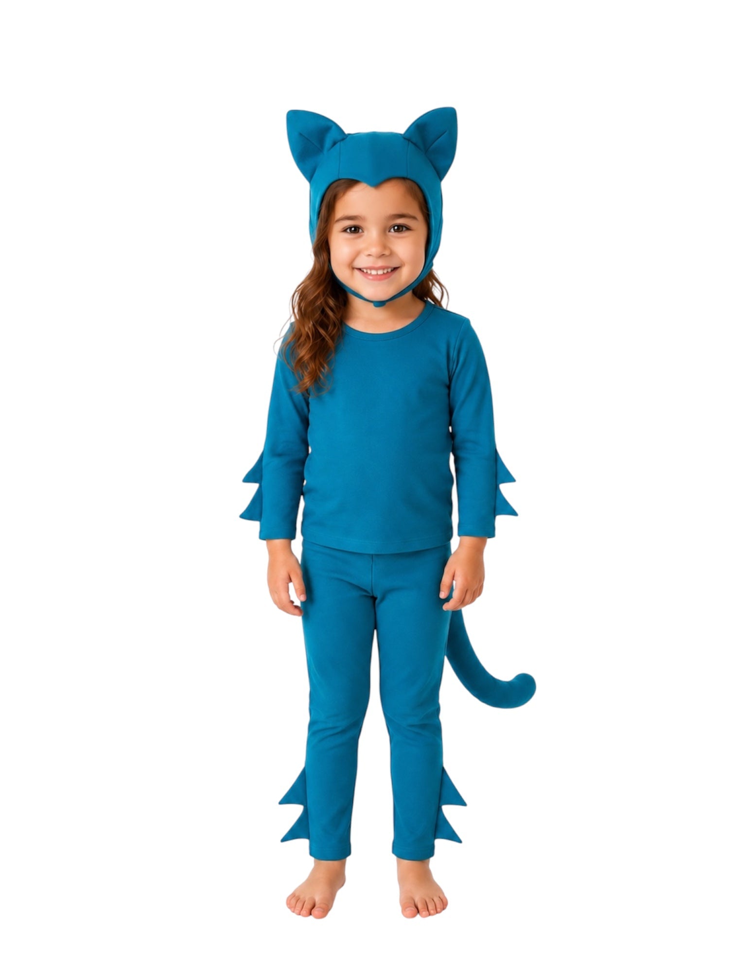 Blue Cat Pajama Costume