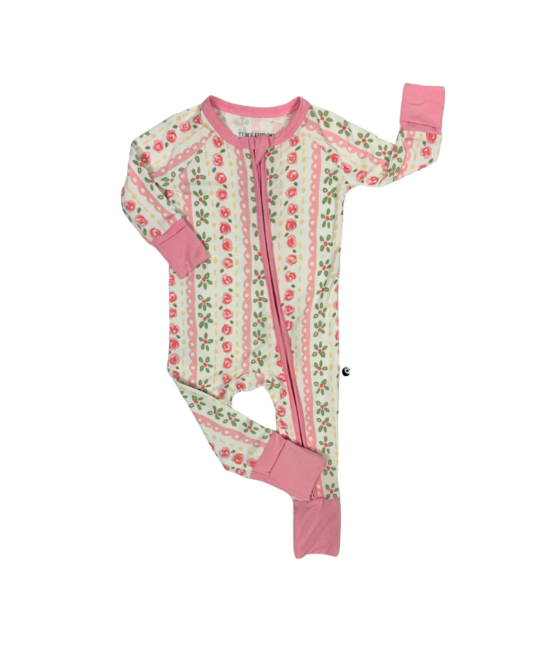 Meadow Dreams - Zipper Footie Pajamas