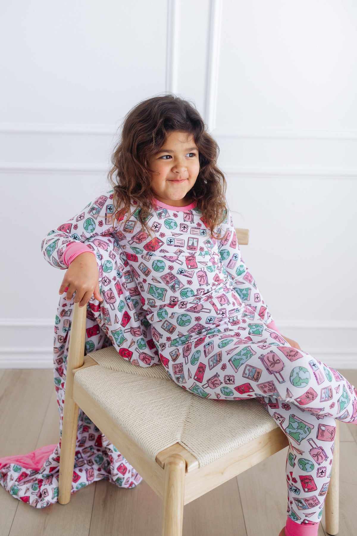 Passport To Paris Cloud Quilted Blanket