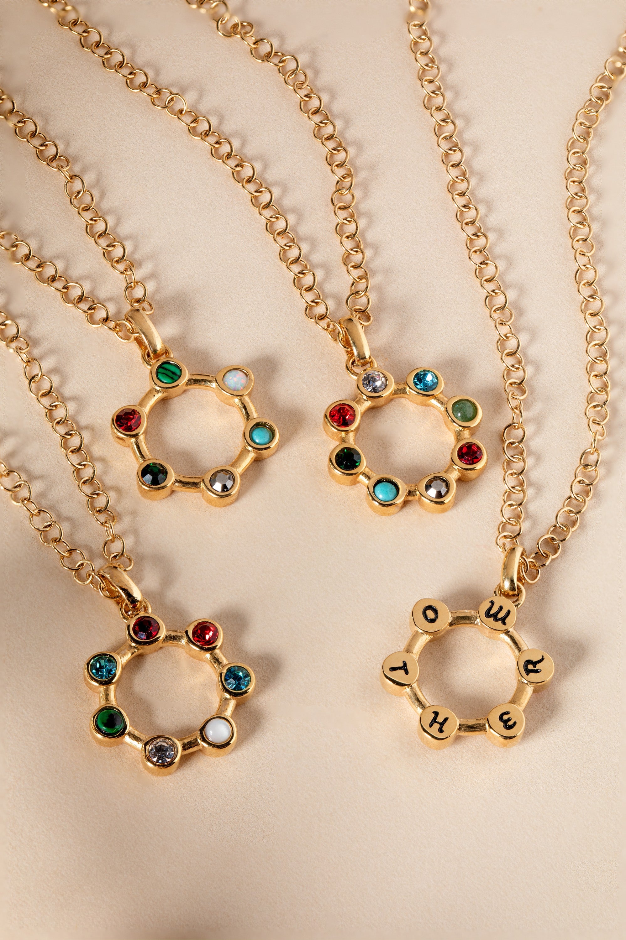 Daughter Hidden Message Acrostic Necklace