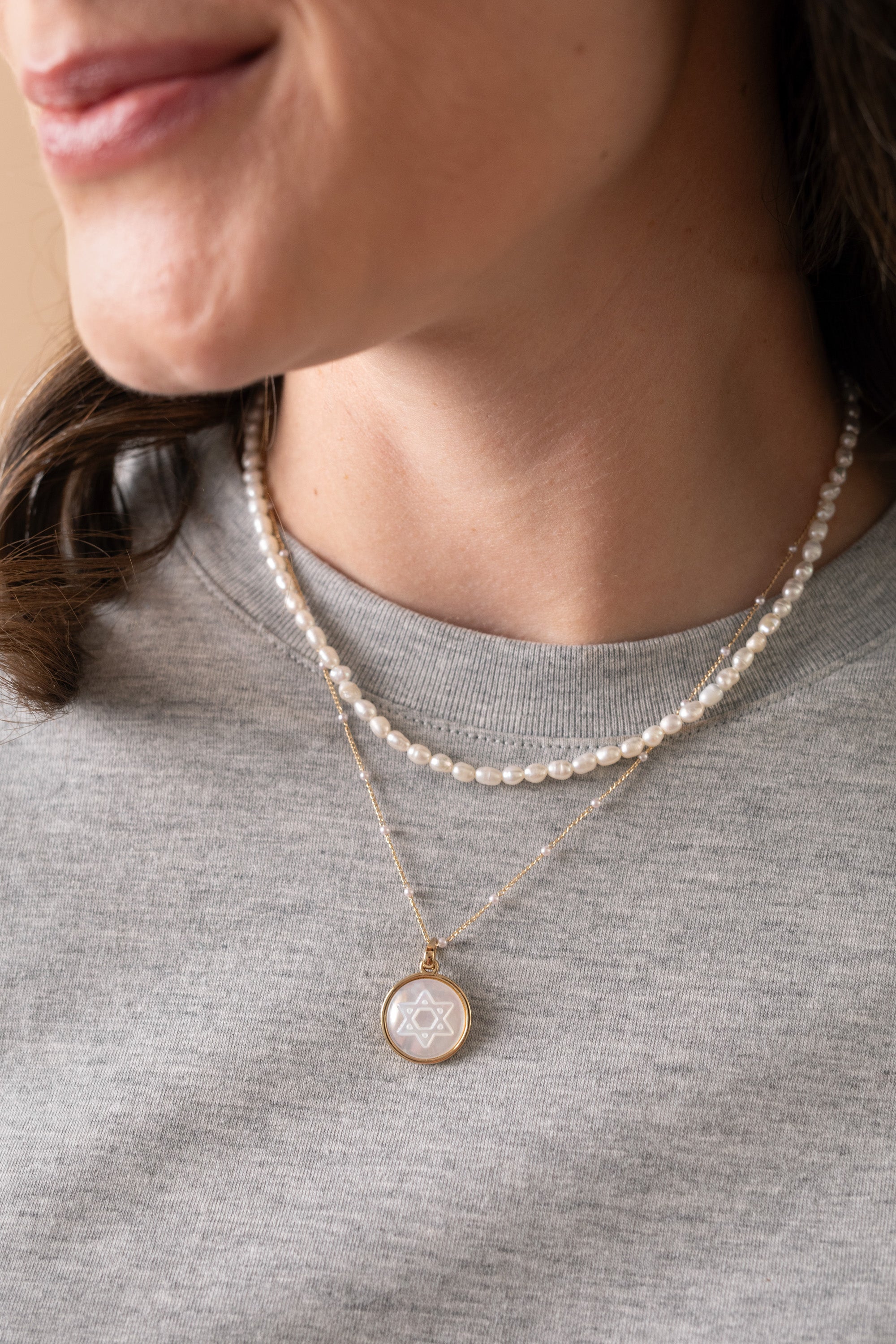 Divine Guides Star Of David Pendant Necklace