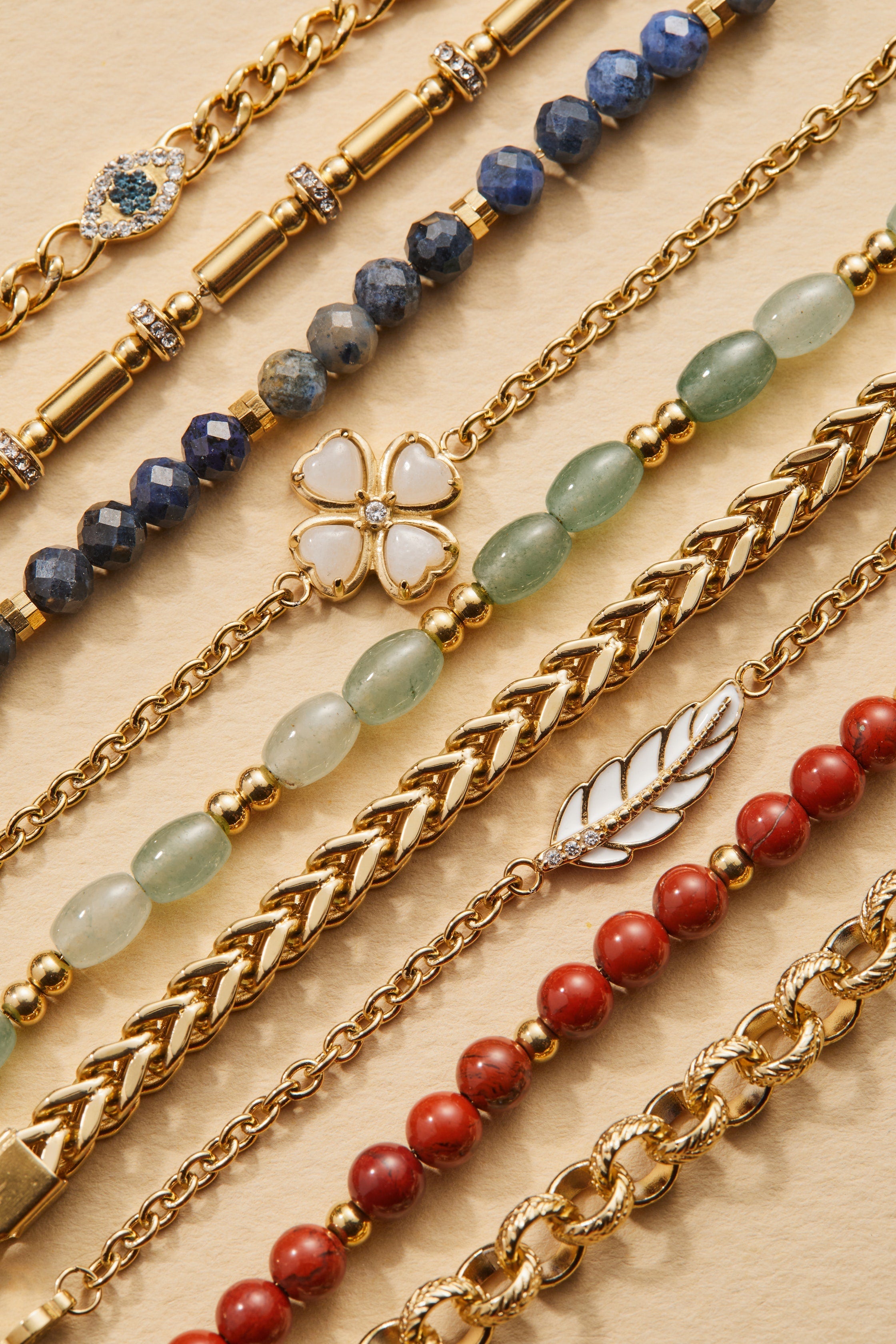 Four-leaf Clover Stranded™ Bracelet Set