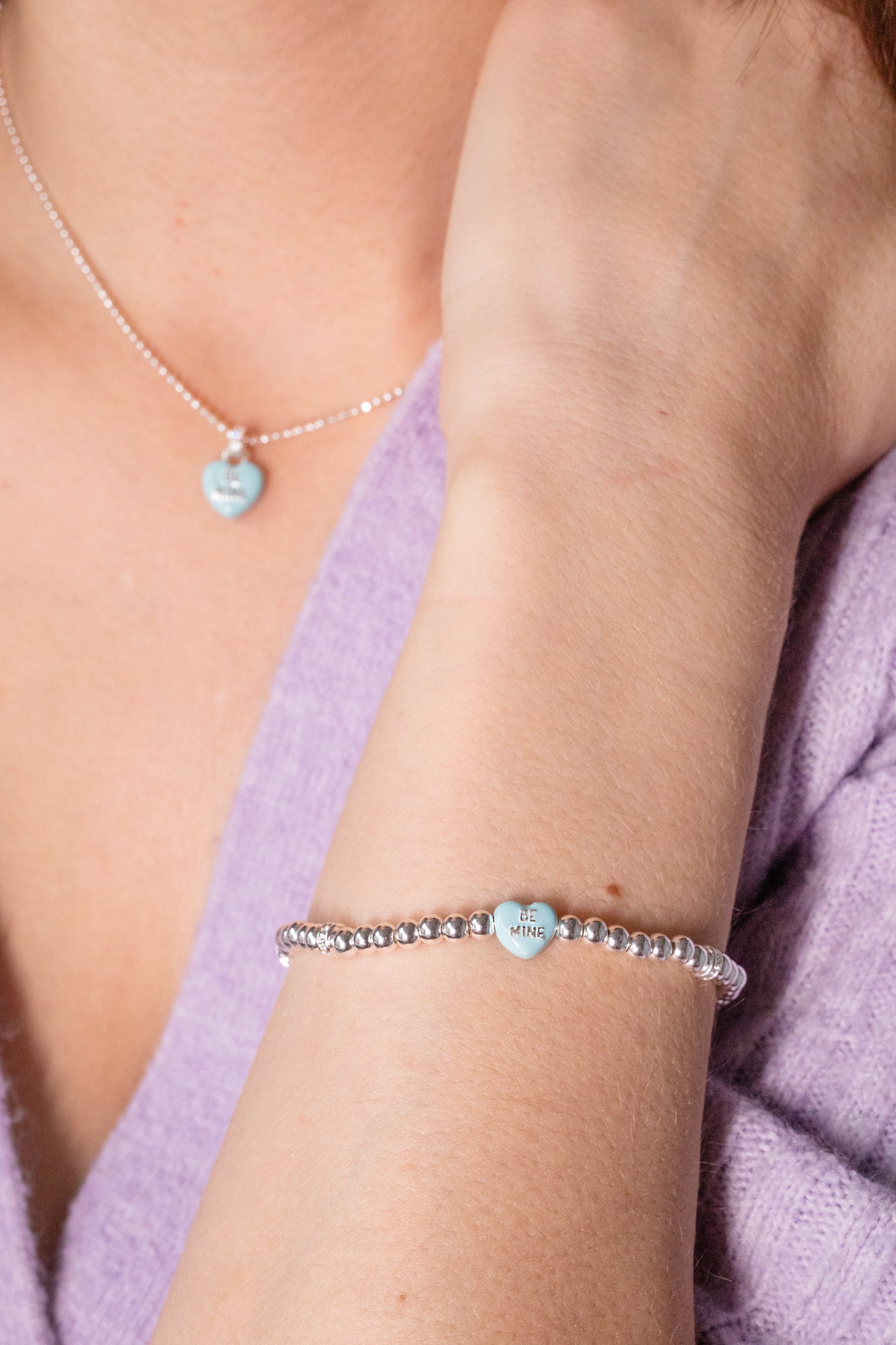 Sweethearts® “be Mine” Stretch Bracelet