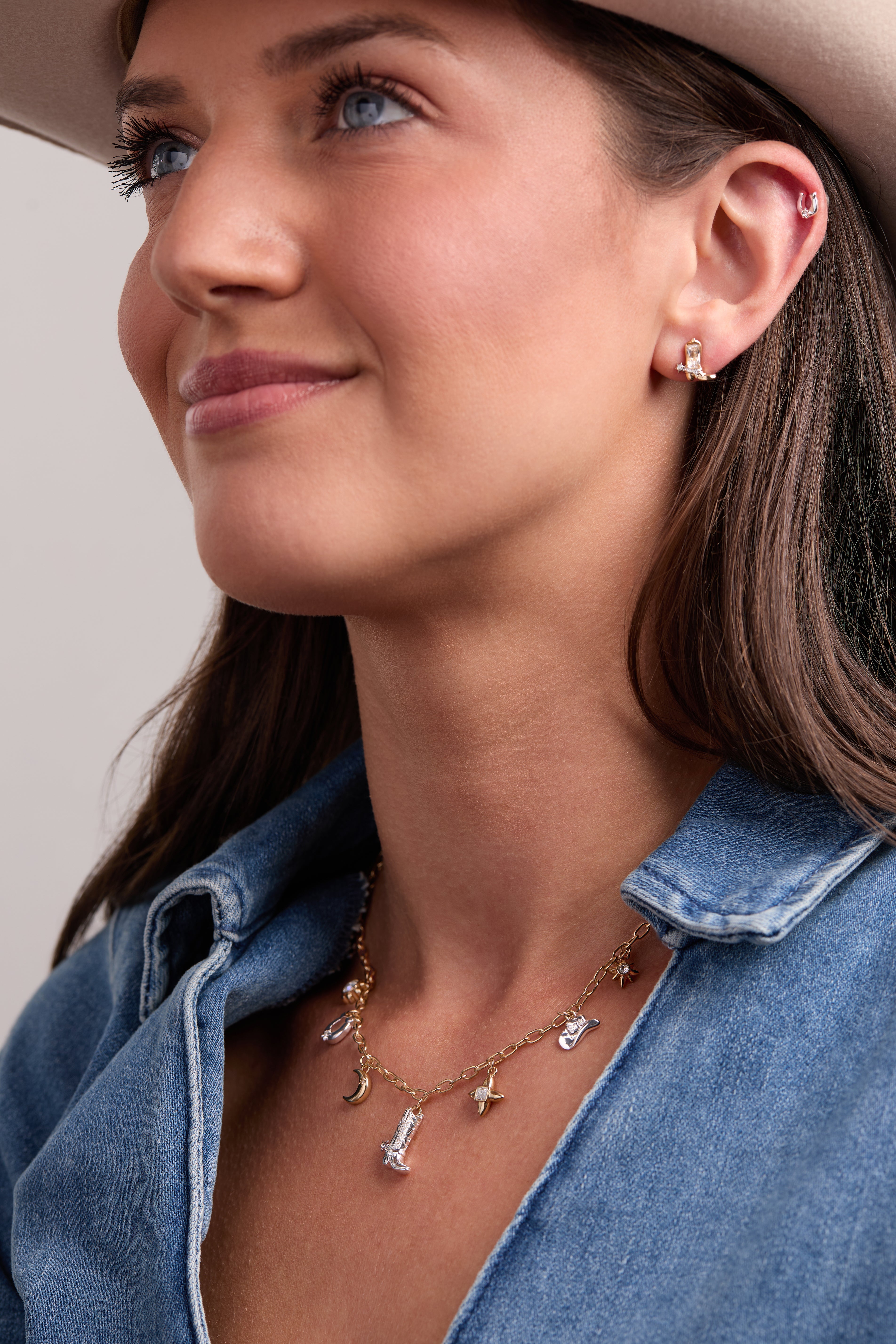 Cosmic Cowgirl Earring Stud Set Of 2