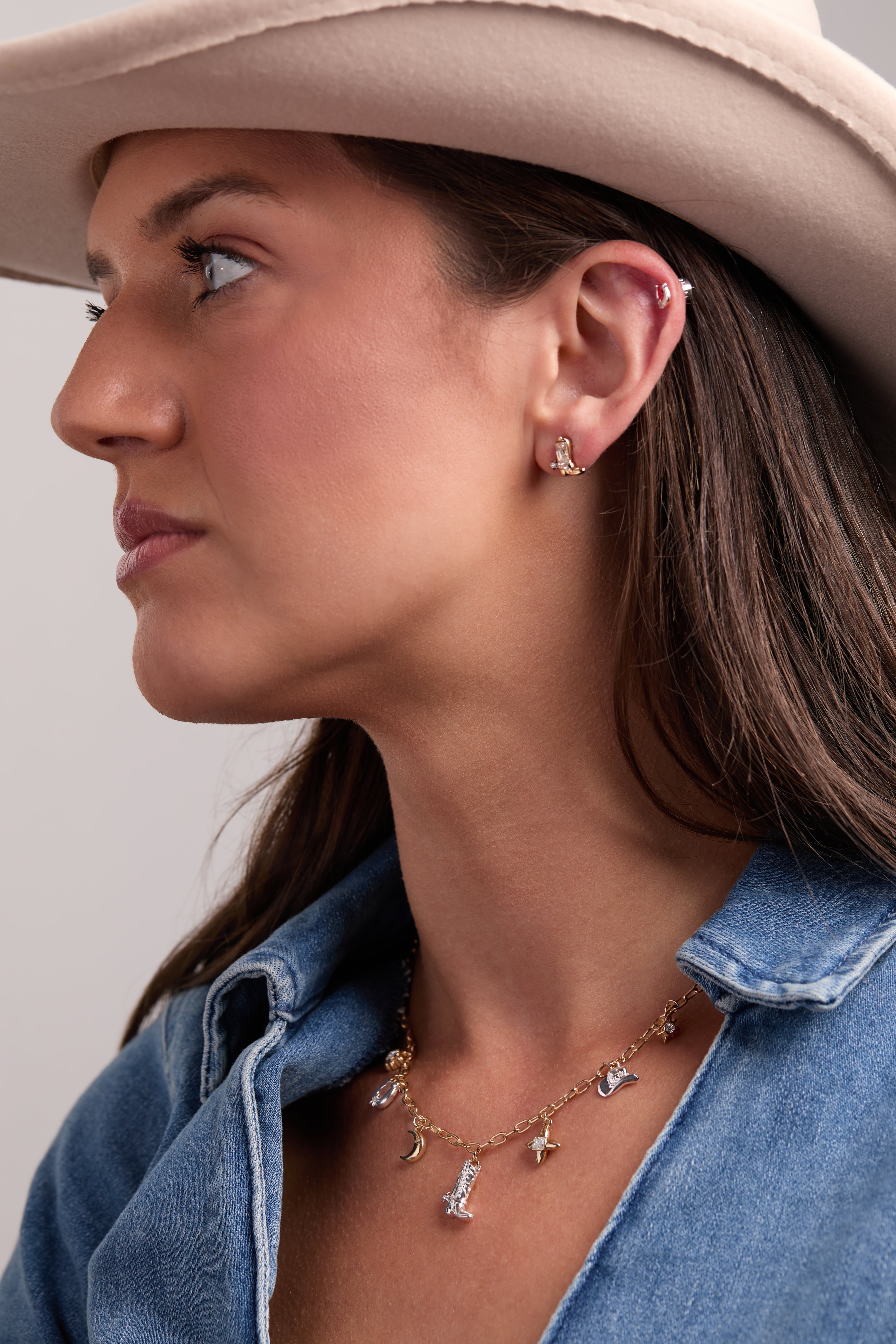 Cosmic Cowgirl Earring Stud Set Of 2