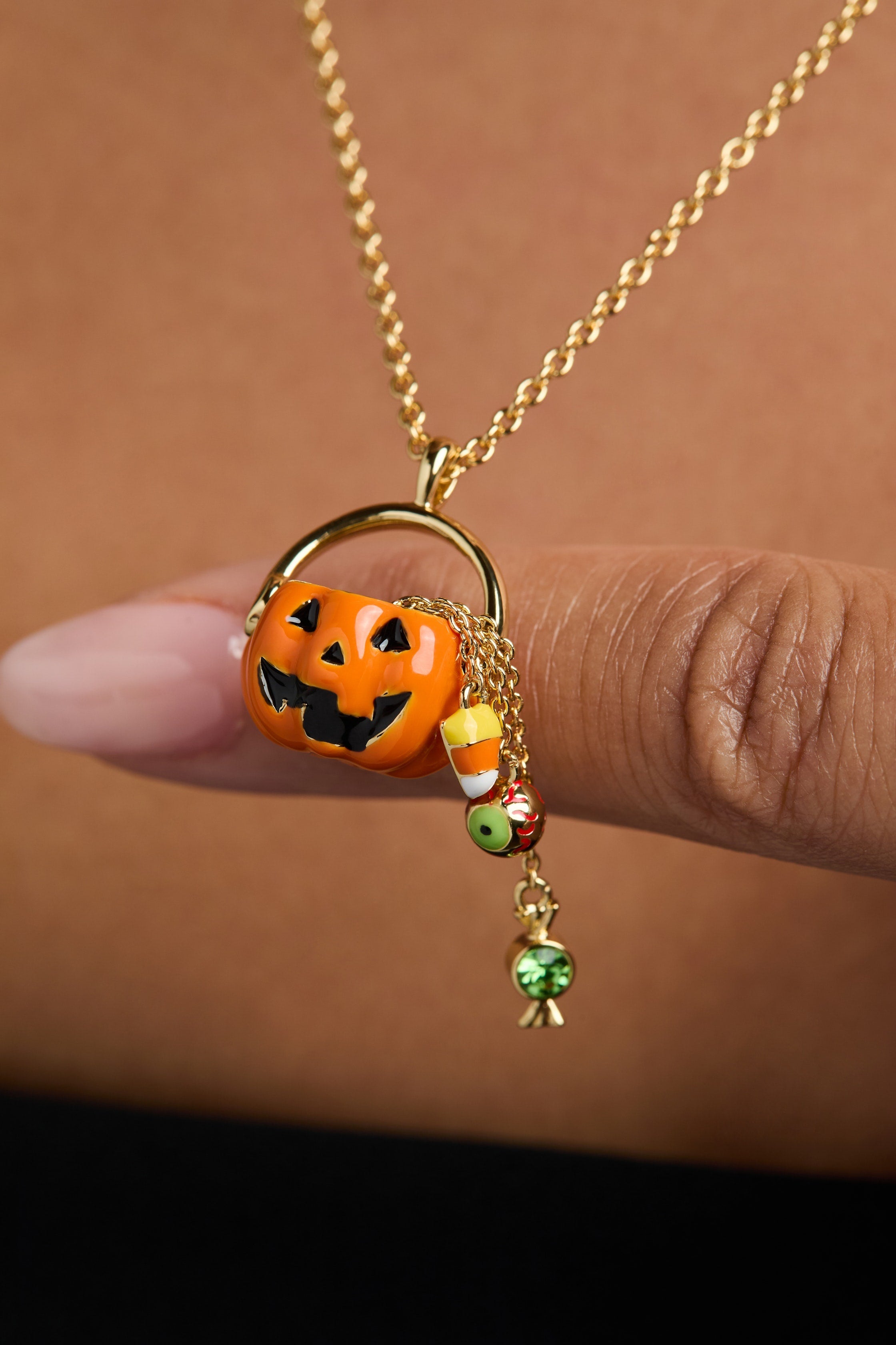 'trick Or Treat' Layered Necklace