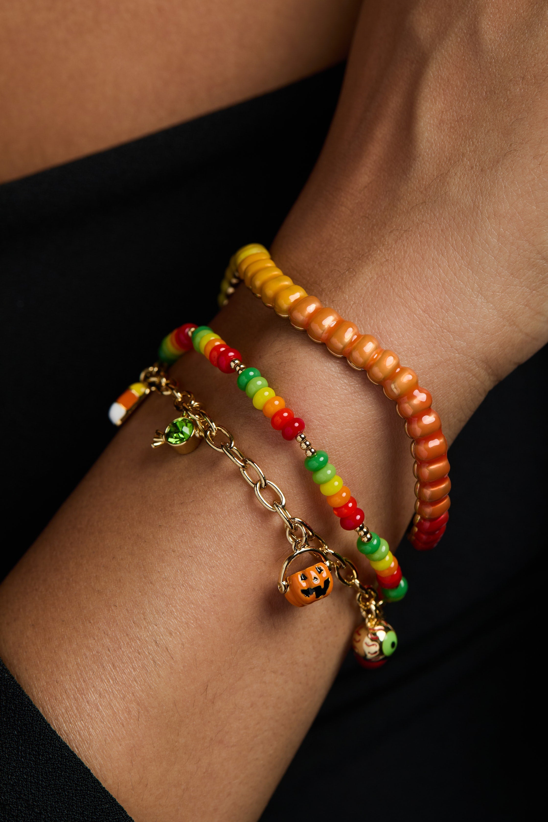 'trick Or Treat' Charm Bracelet