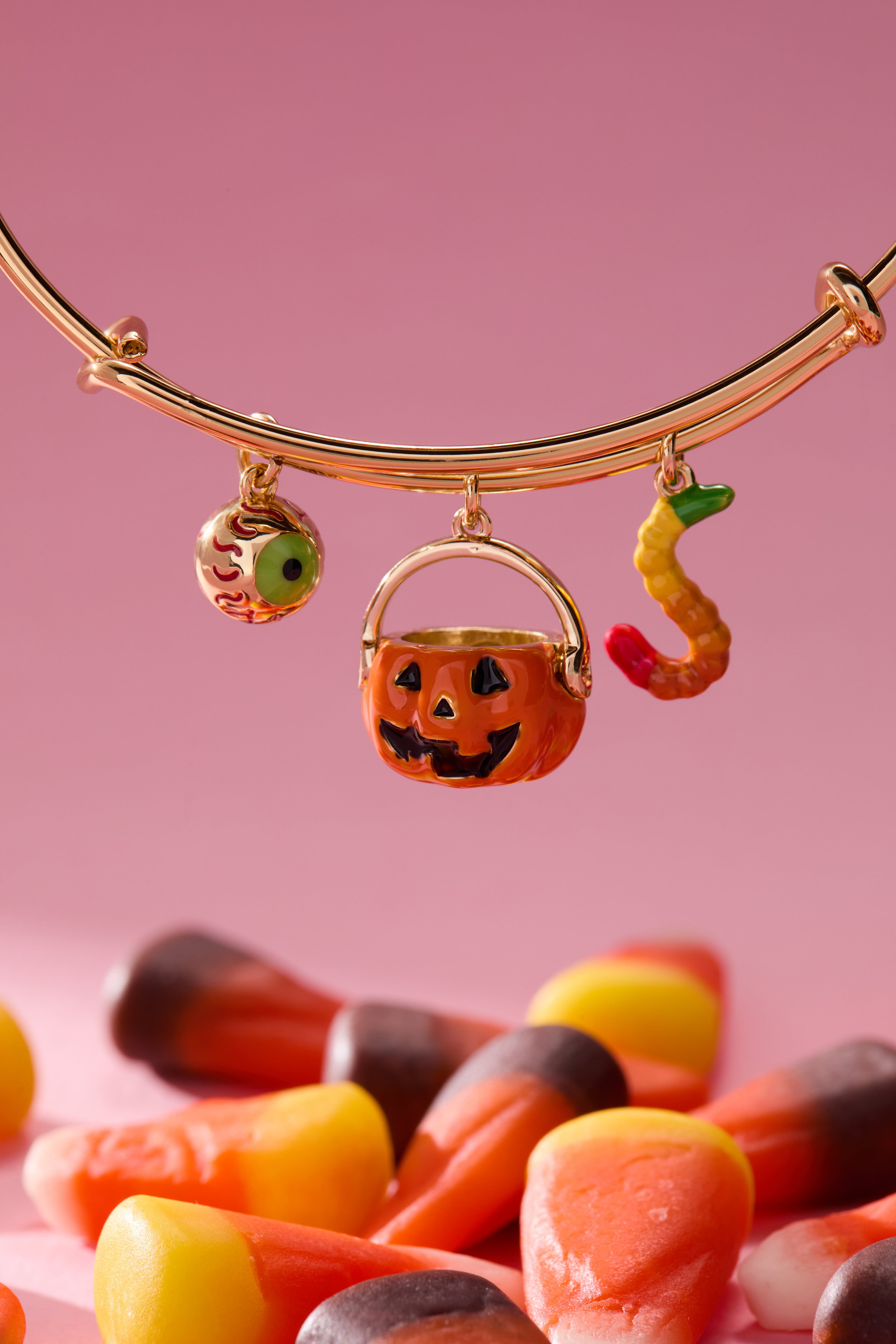 'trick Or Treat' Multi Charm Bangle