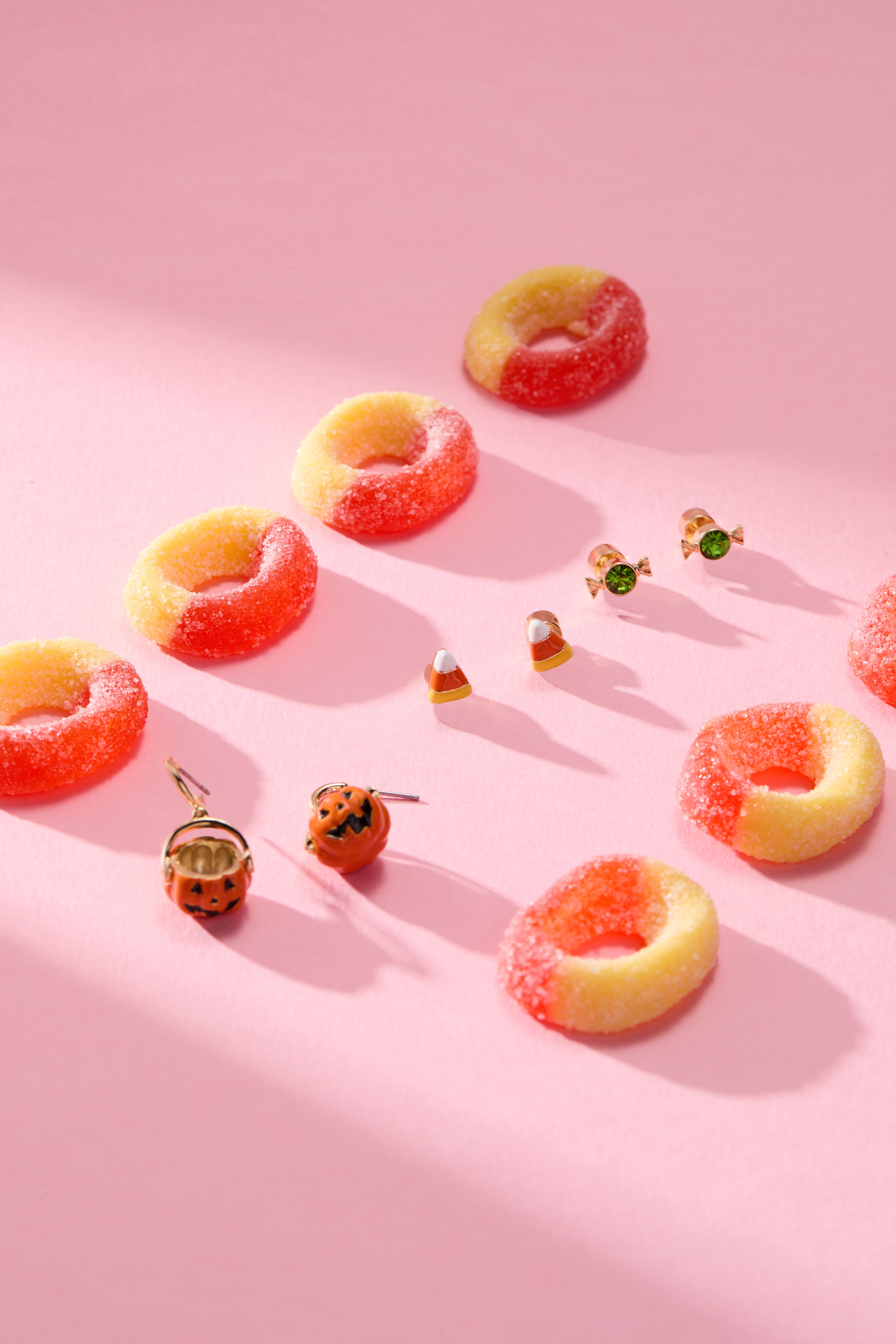 'trick Or Treat' Earring Set Of 3