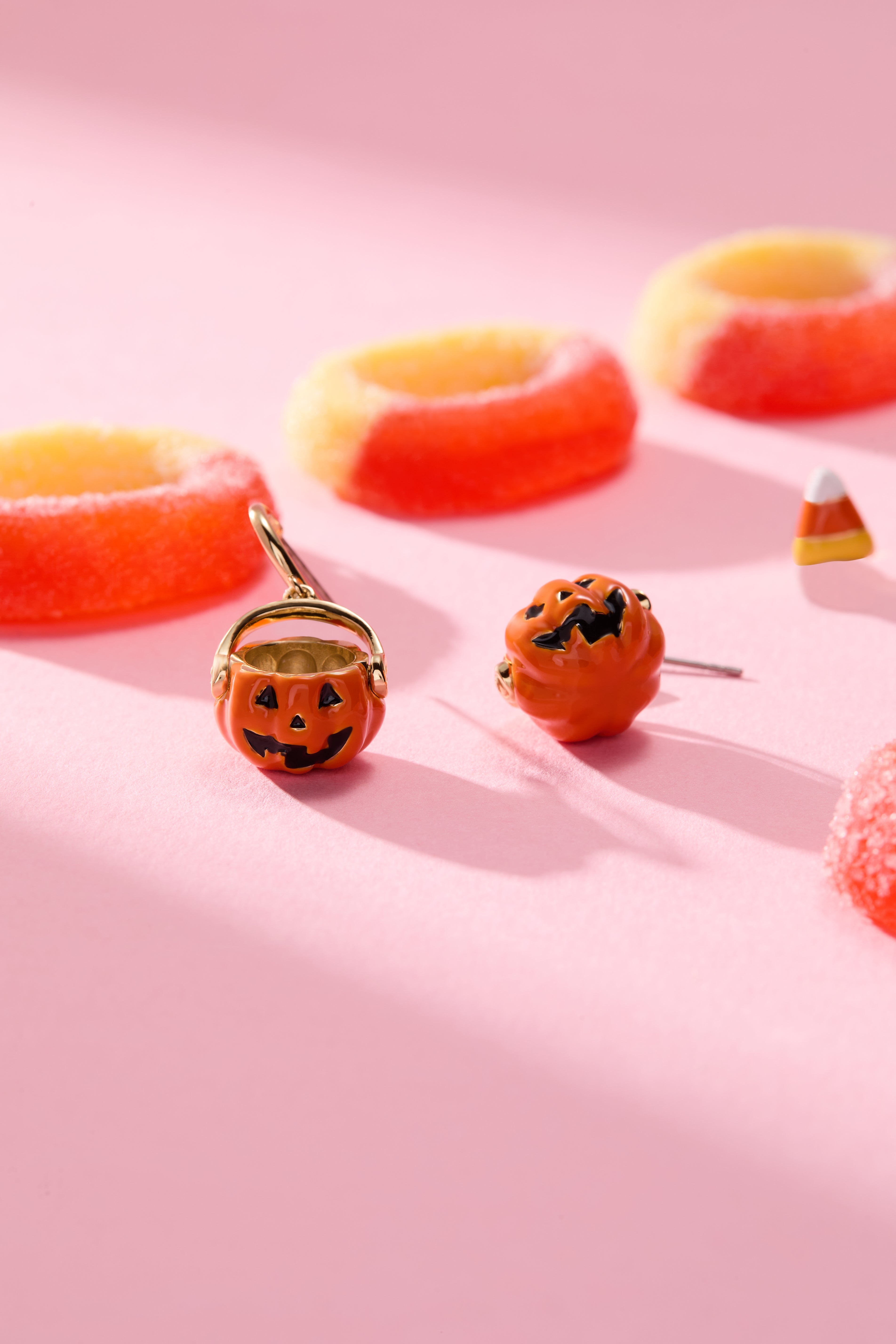 'trick Or Treat' Earring Set Of 3