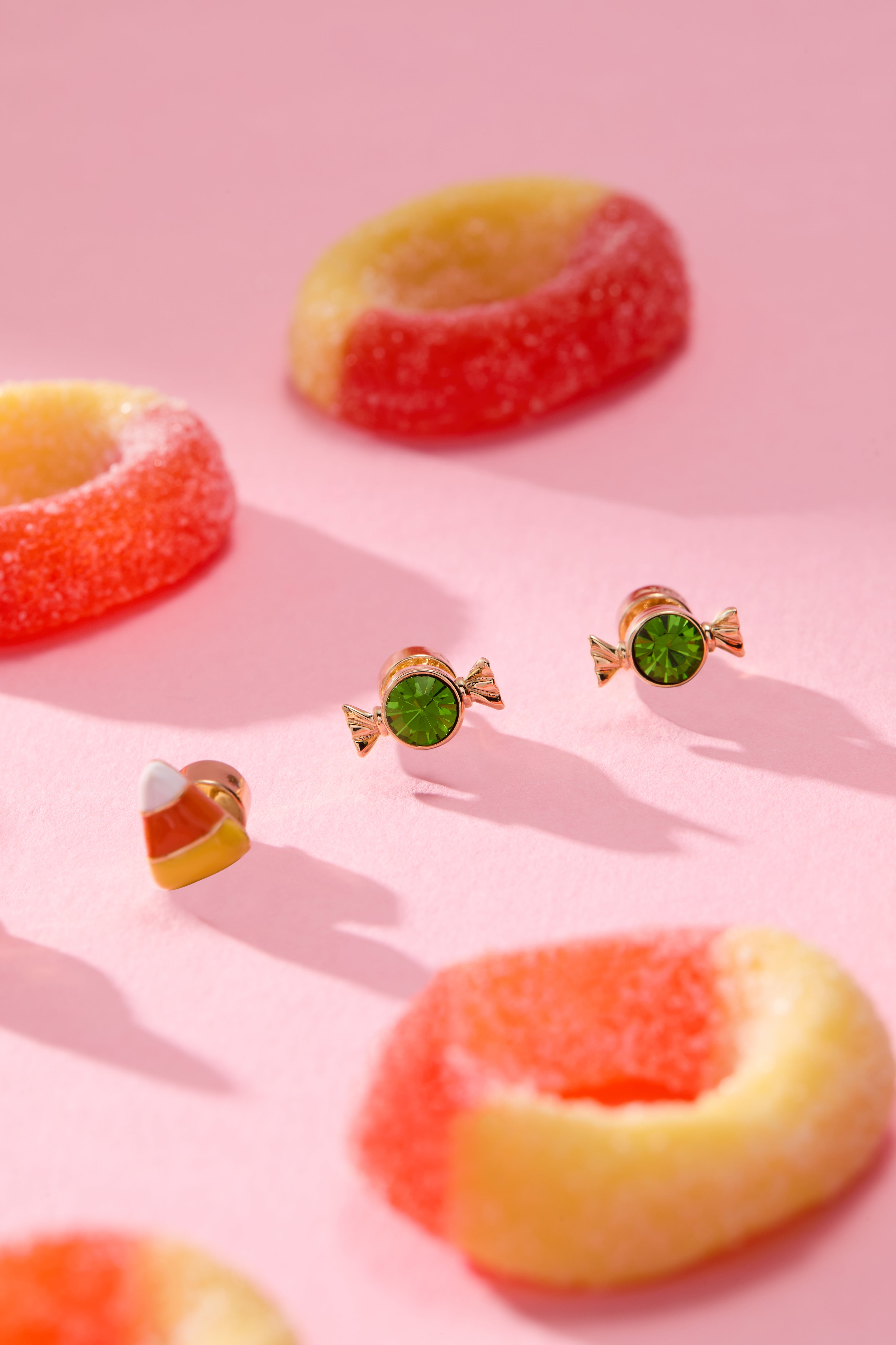 'trick Or Treat' Earring Set Of 3
