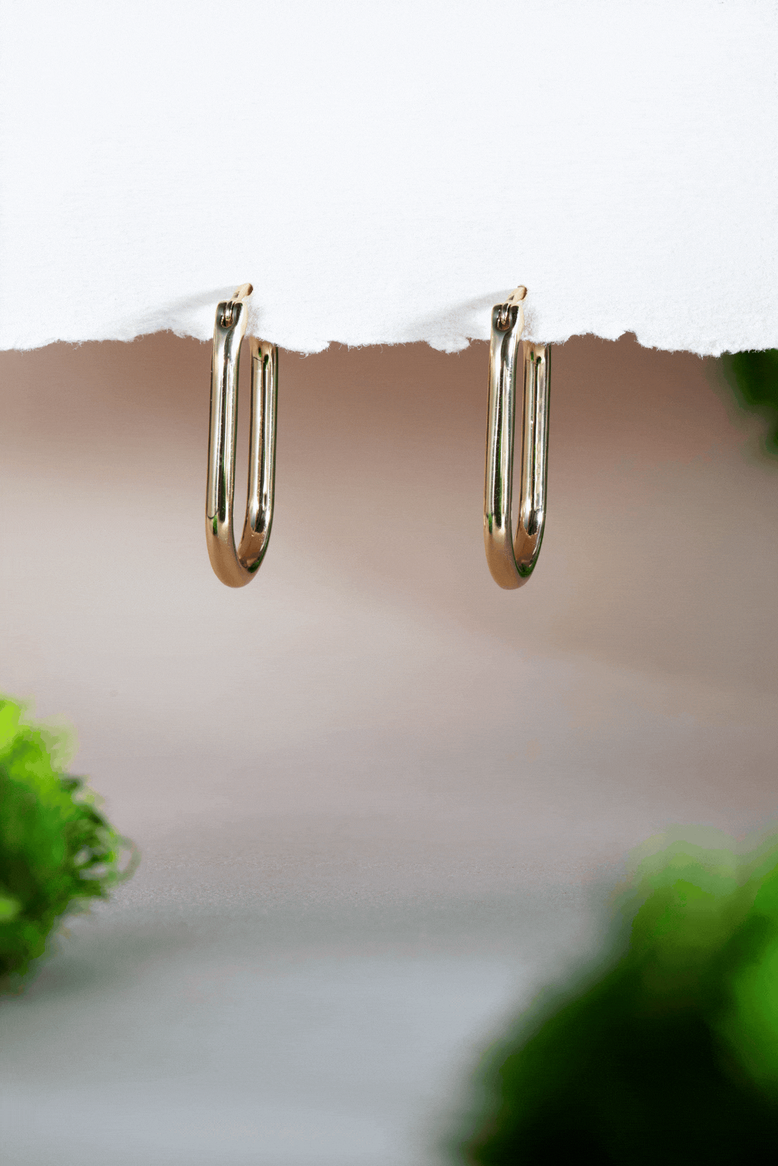 Love And Luck Wheel Hoop Earrings