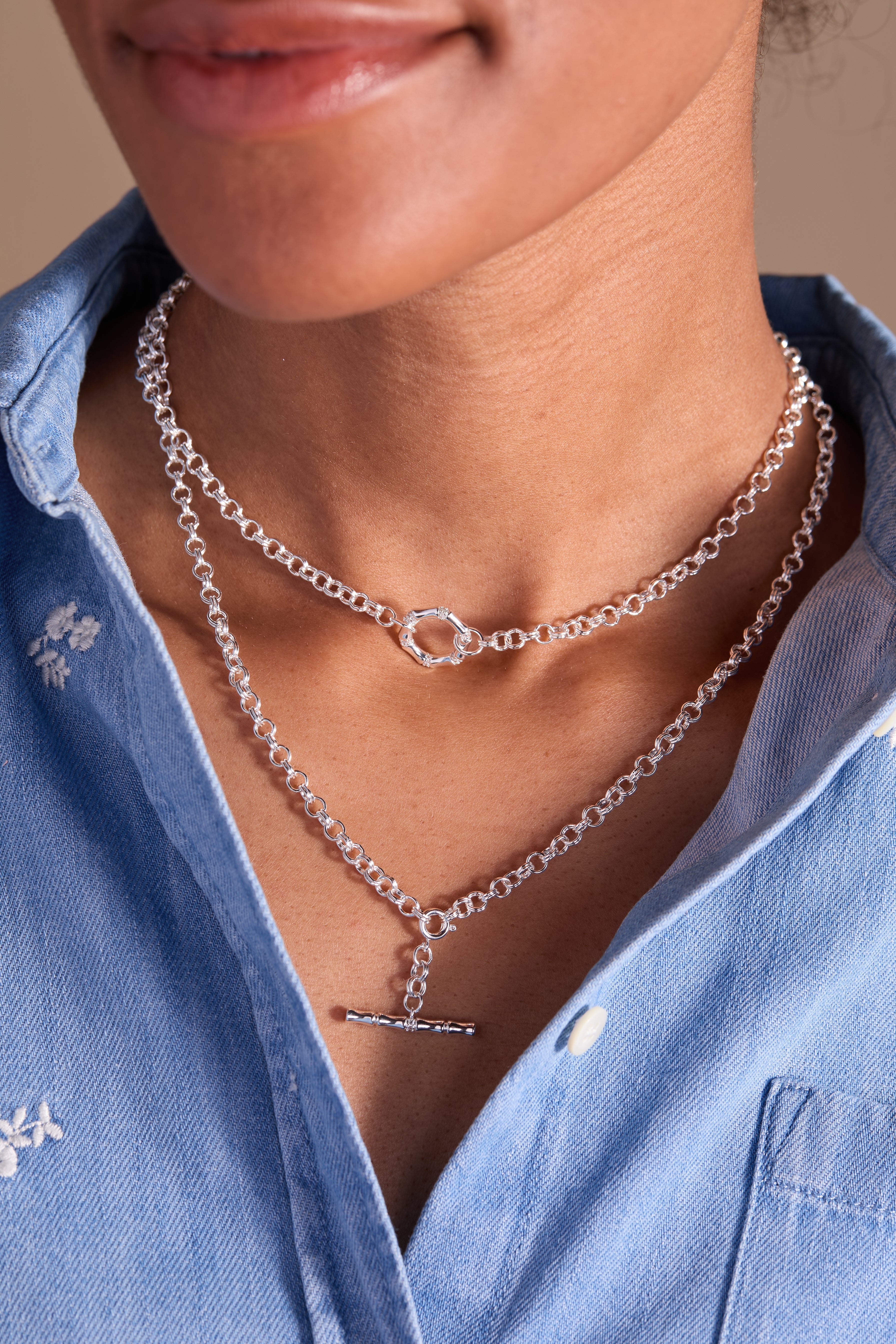 Bamboo Convertible Necklace Or Bracelet