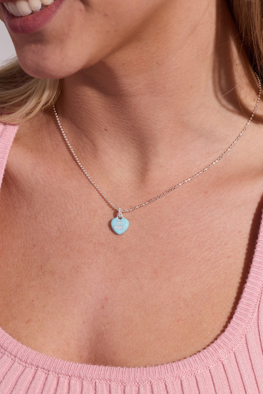 Sweethearts® 'be Mine' Pendant Charm Necklace