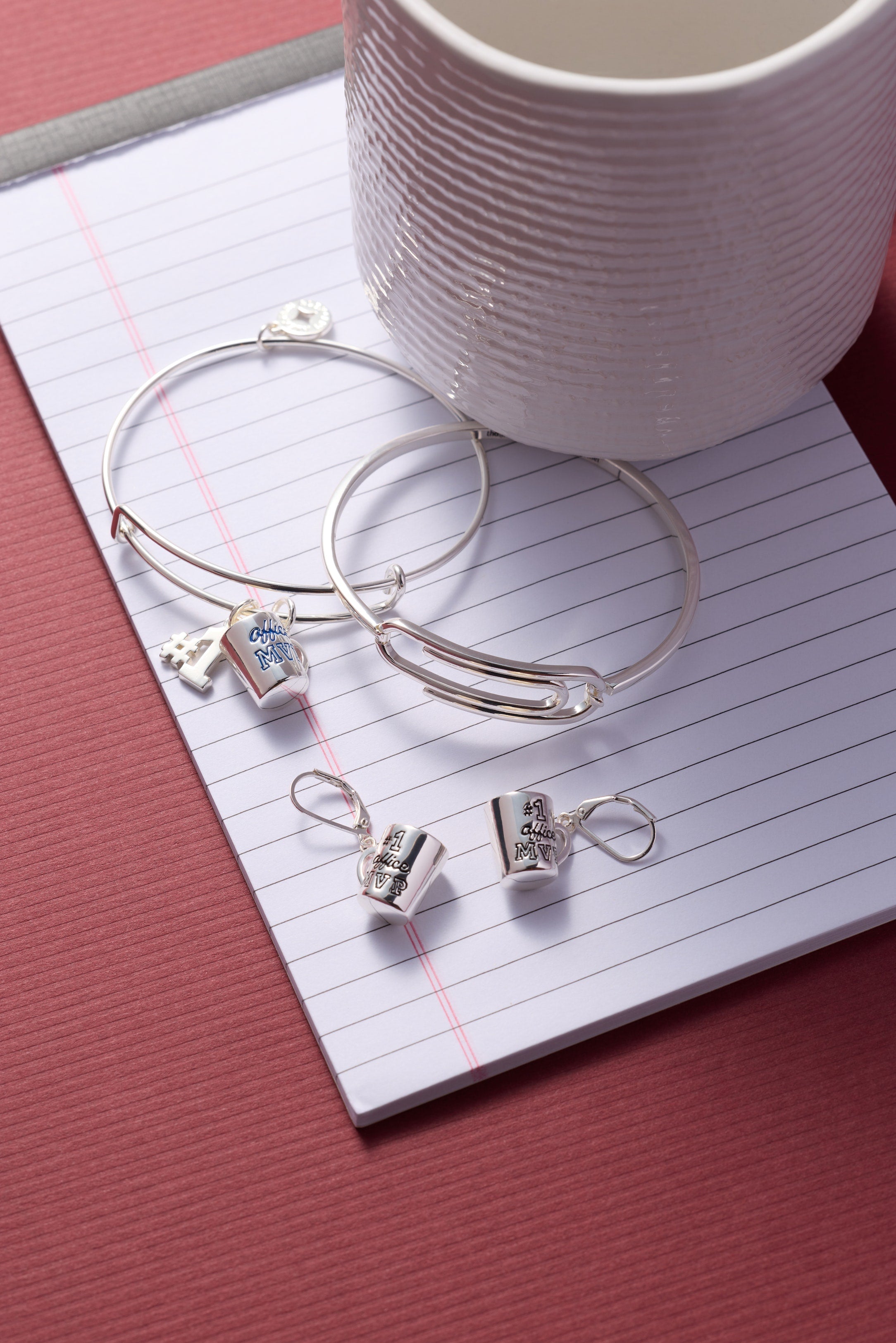 #1 'office Mvp' Mug Earrings