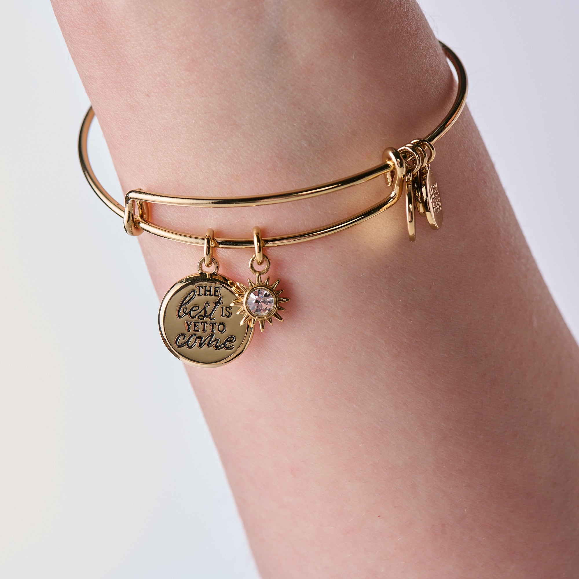 'the Best Is Yet To Come' Duo Charm Bangle