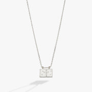 Hidden Message Cross Affirmation Necklace