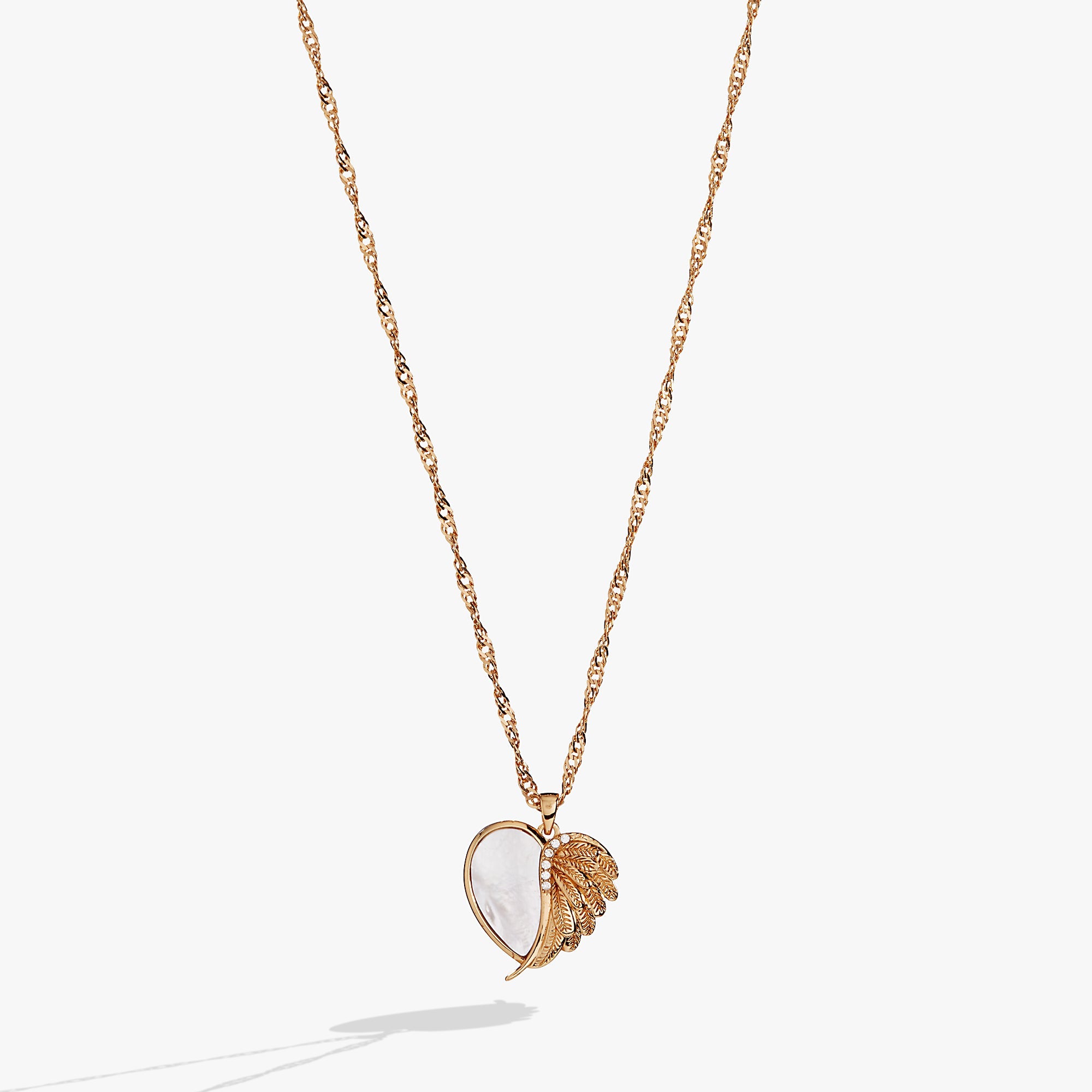 Wings Of Protection Charm Necklace