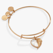 Wings Of Protection Charm Bangle