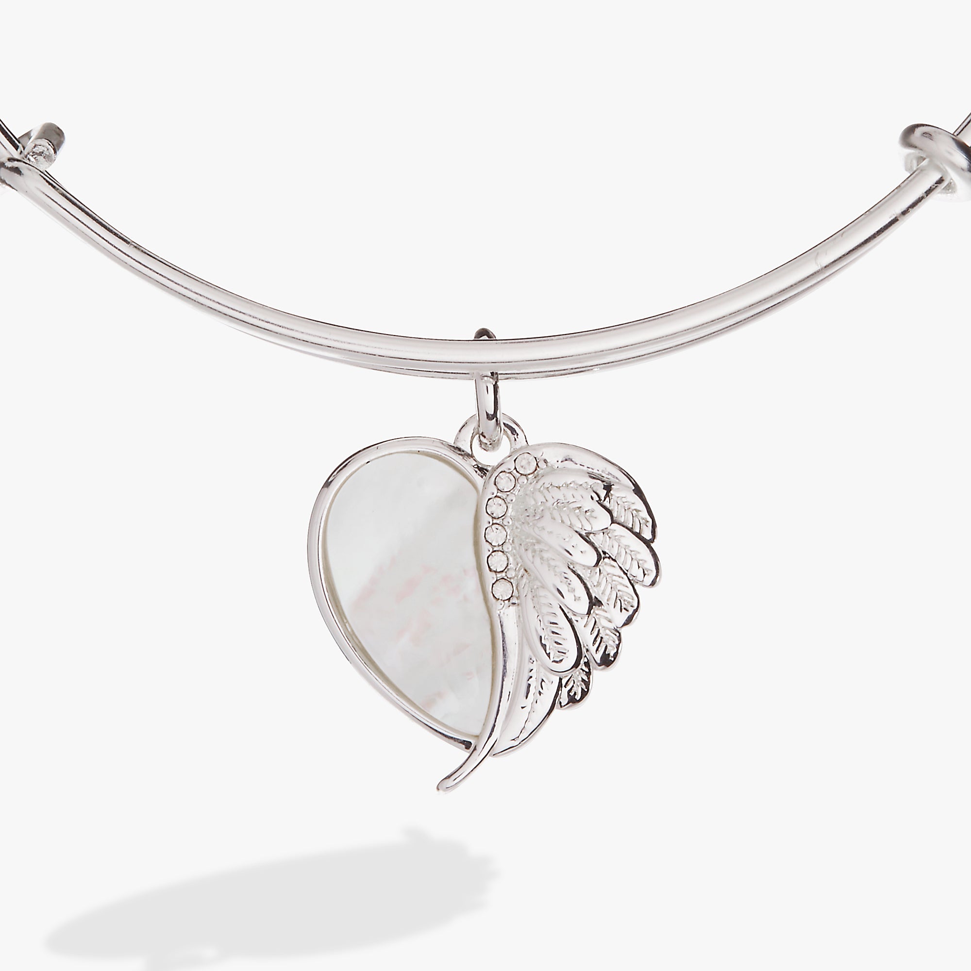 Wings Of Protection Charm Bangle