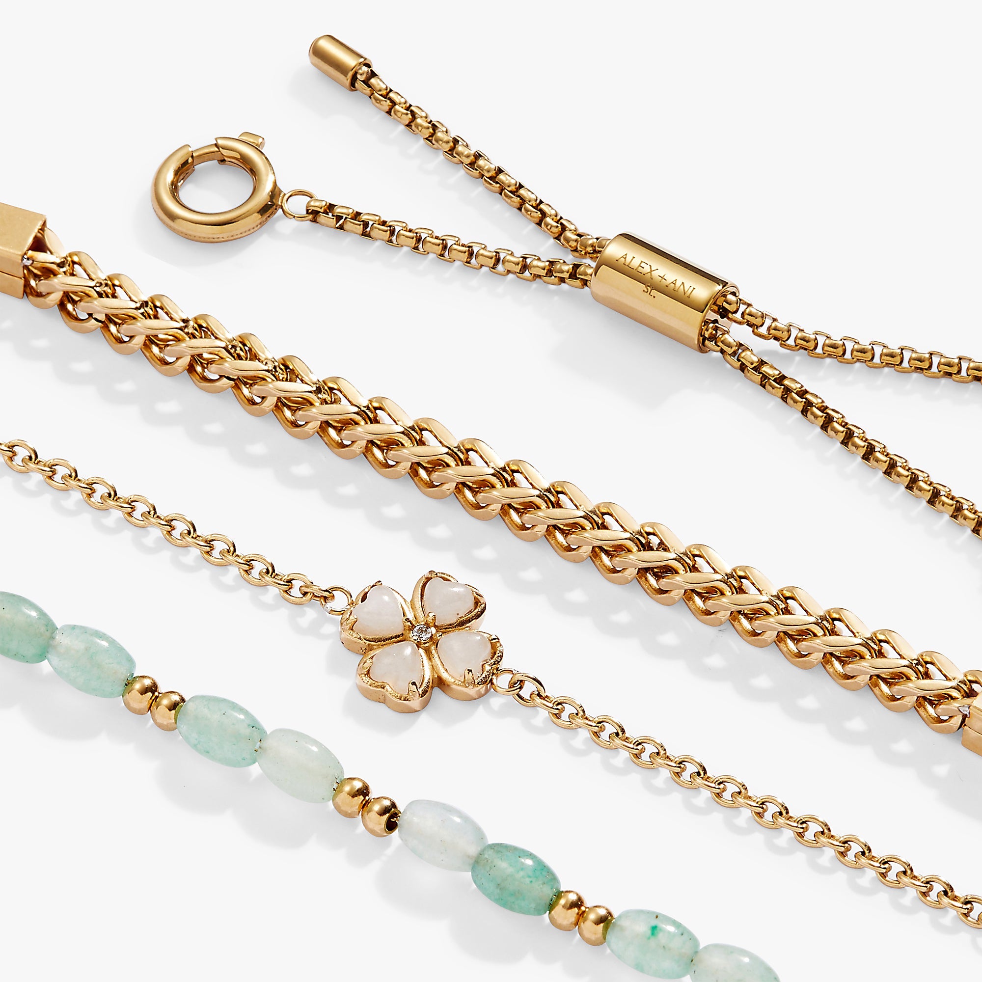Four-leaf Clover Stranded™ Bracelet Set