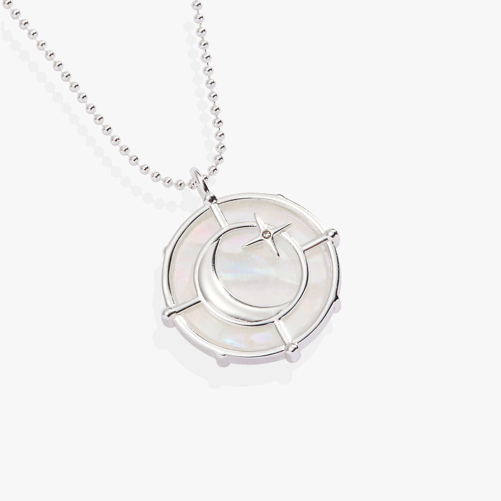 Sagittarius Zodiac Double-sided Charm Necklace