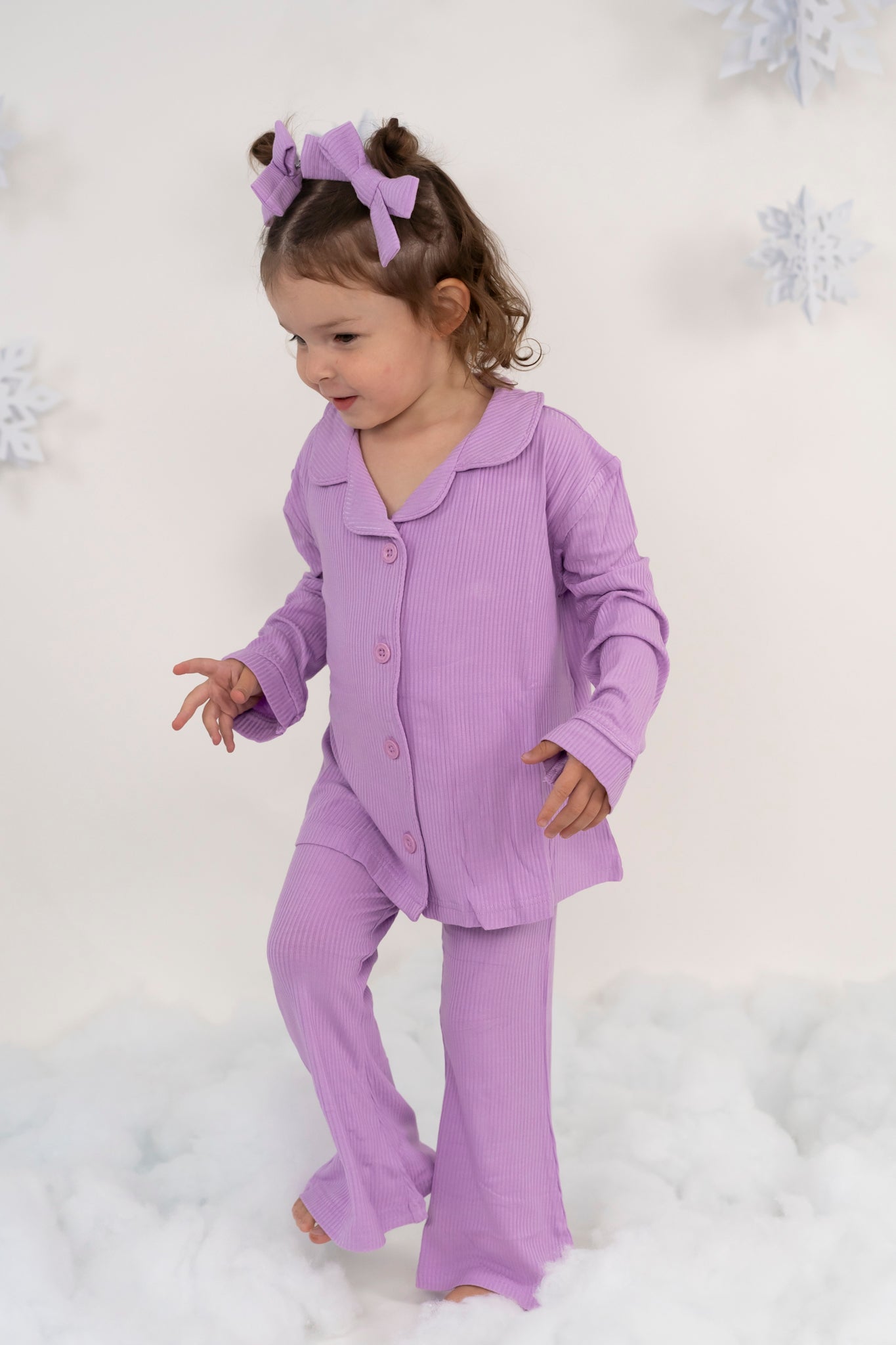 Amethyst Rib Dream Girl's Flare Set