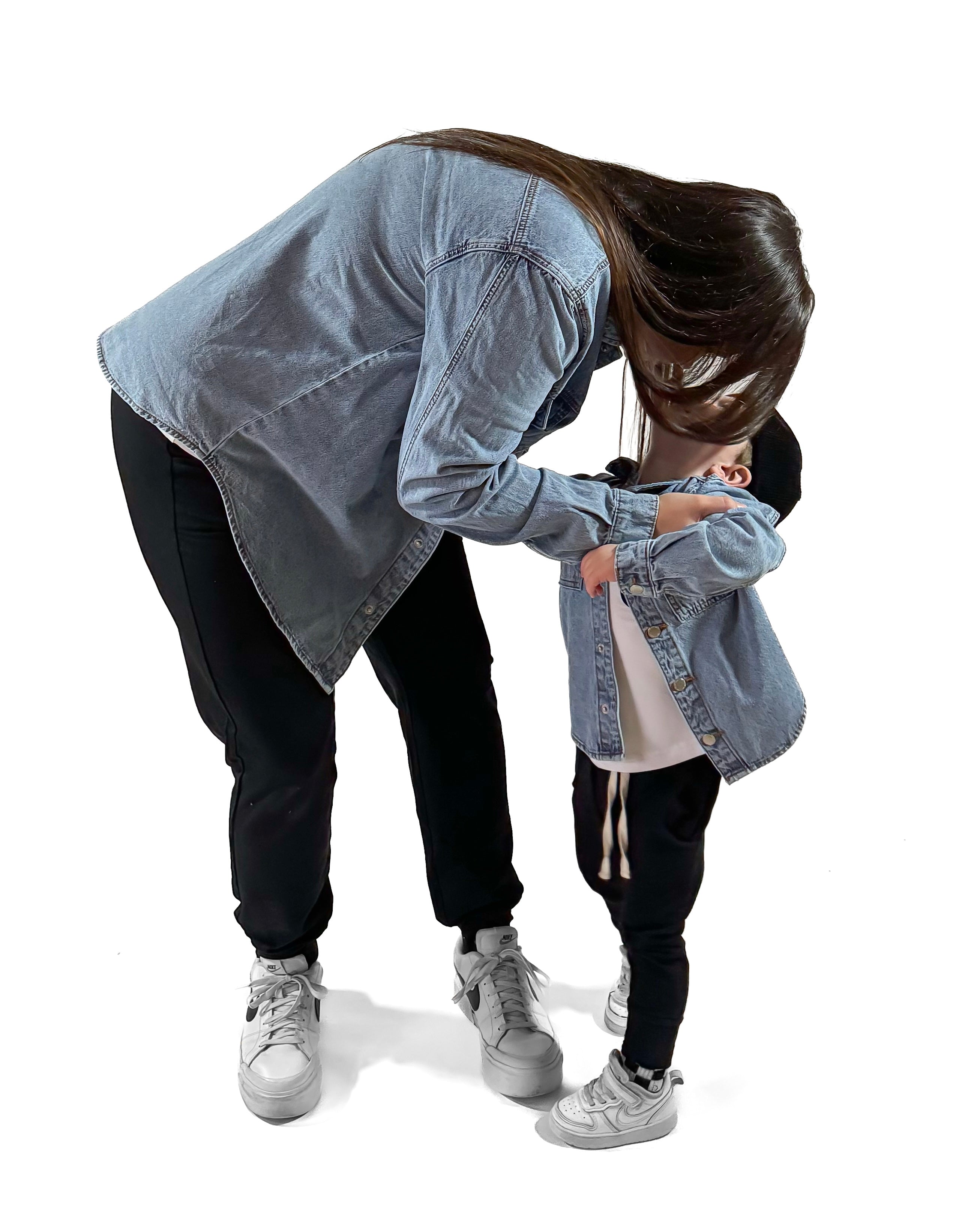 Adult - Denim Shacket