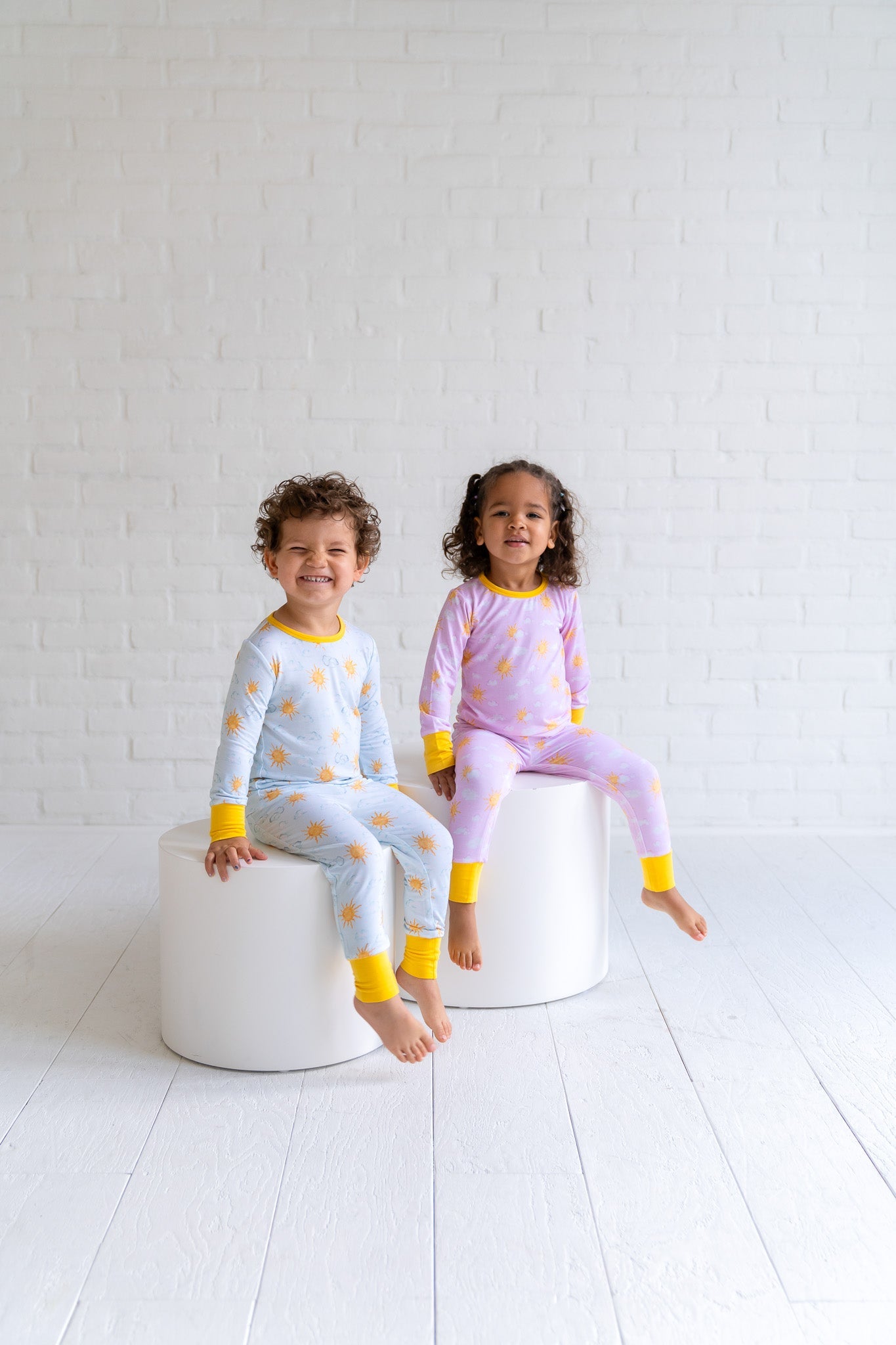 Mason Blue Bamboo 2-piece Long Sleeve Set